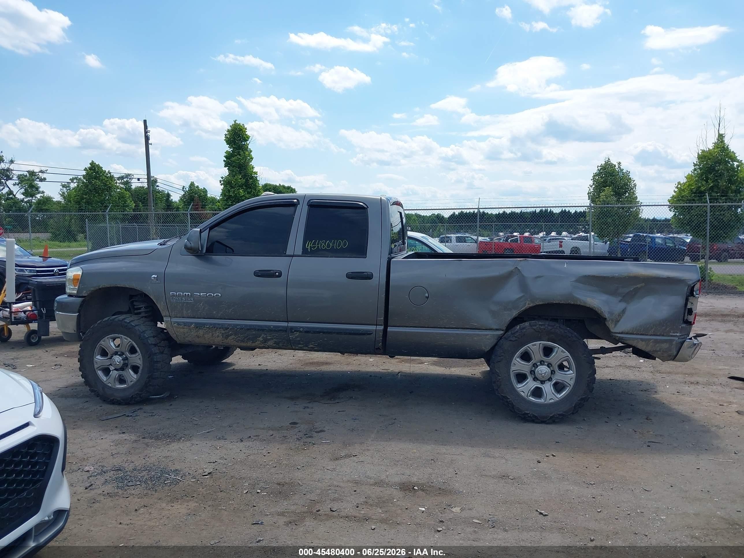 2006 Dodge Ram 2500 Slt/sport Gray vin: 3D7KS28C26G240982