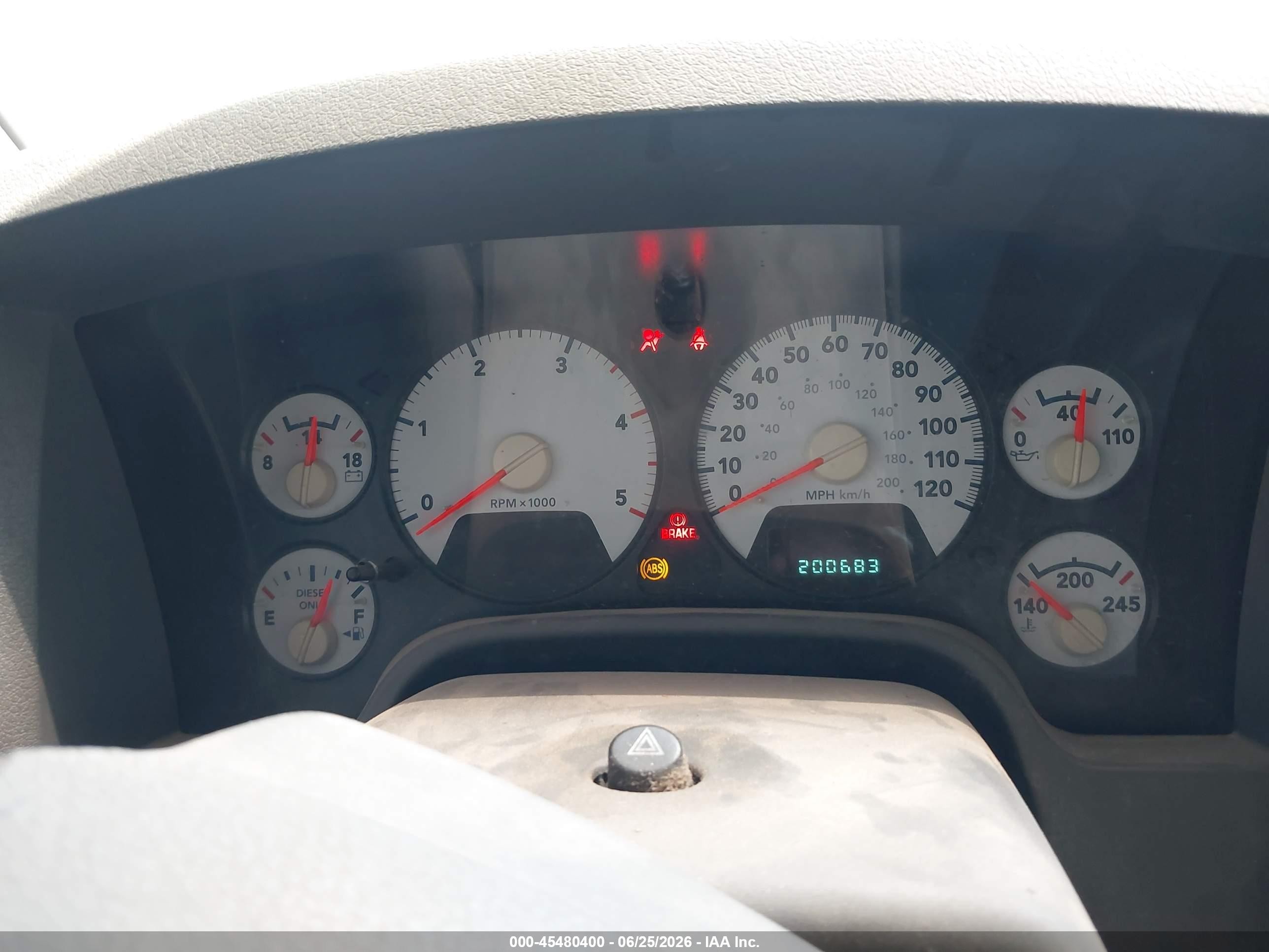 2006 Dodge Ram 2500 Slt/sport Gray vin: 3D7KS28C26G240982