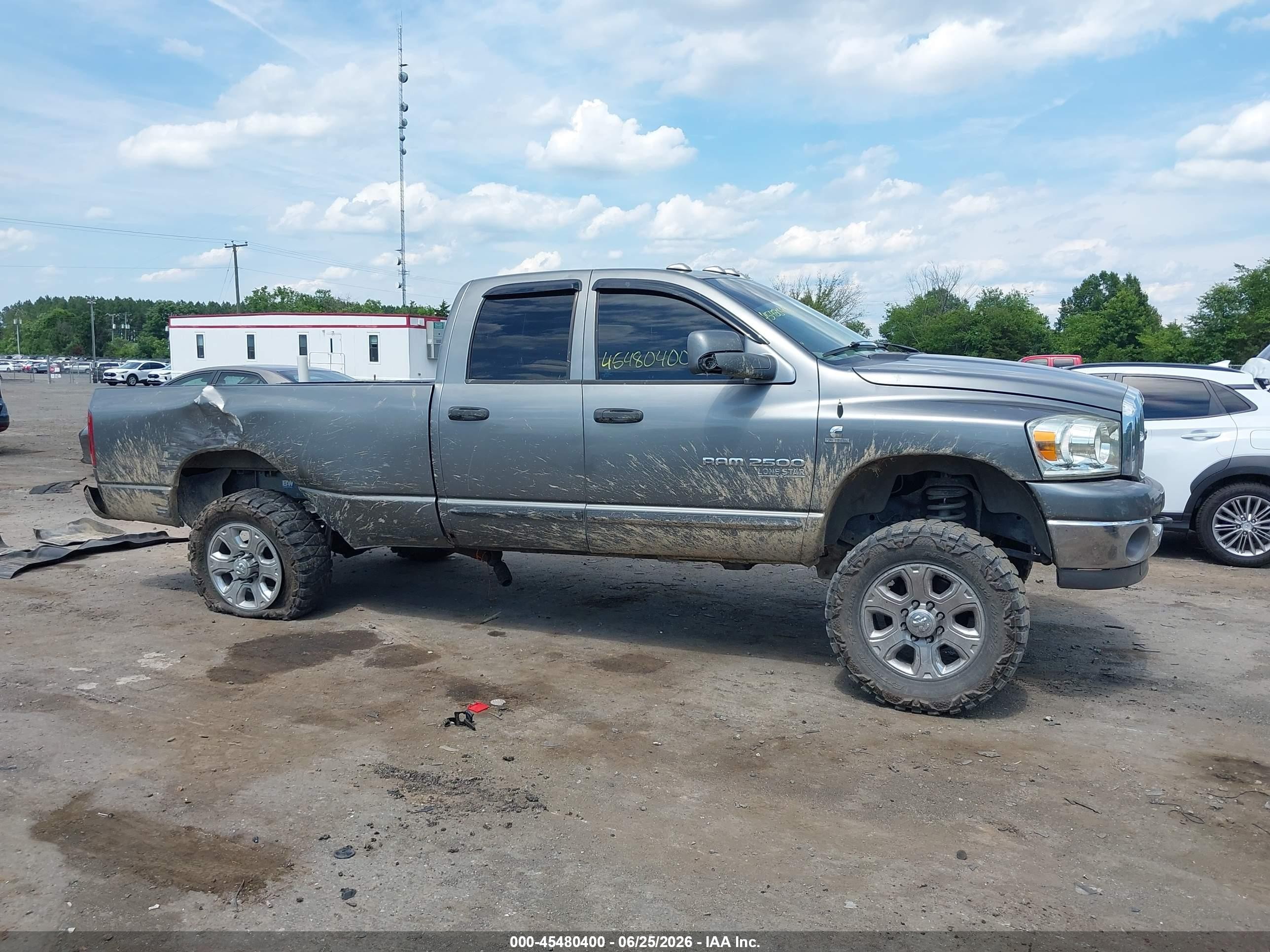 2006 Dodge Ram 2500 Slt/sport Gray vin: 3D7KS28C26G240982