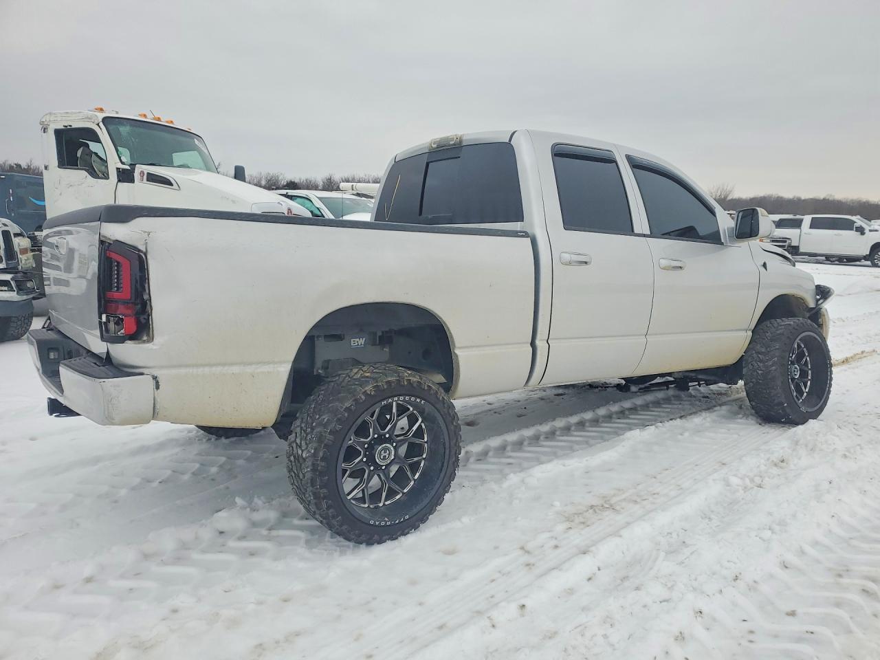 2006 Dodge Ram 2500 St Silver vin: 3D7KS28C26G257393
