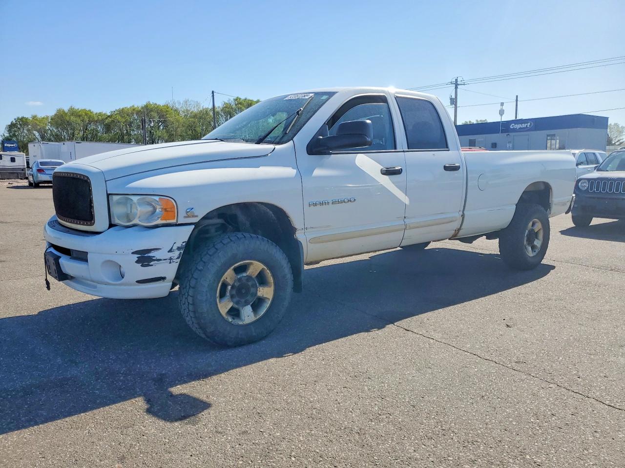 2005 Dodge Ram 2500 St White vin: 3D7KS28C35G758744