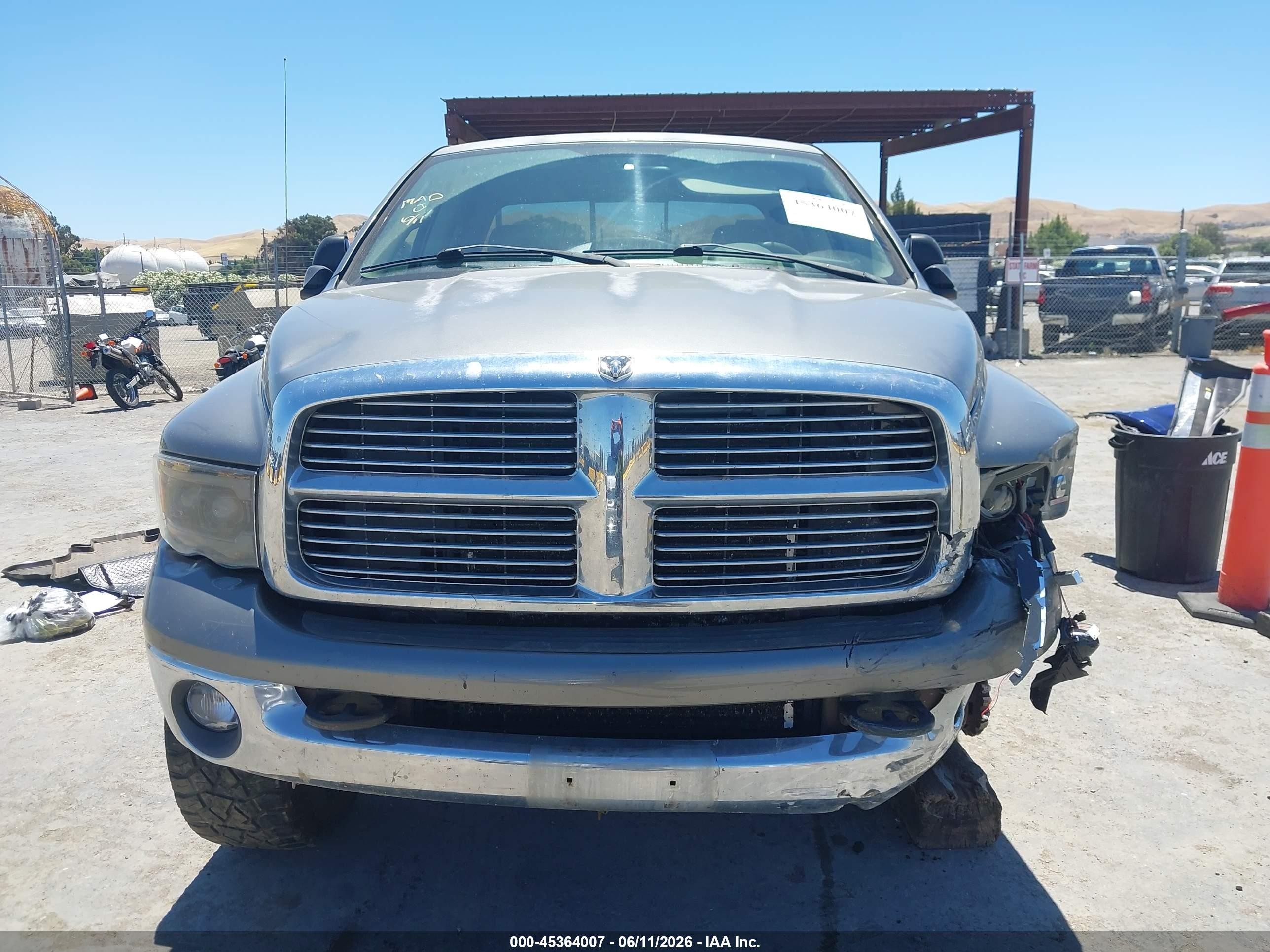 2005 Dodge Ram 2500 Slt/laramie Gray vin: 3D7KS28C35G830929