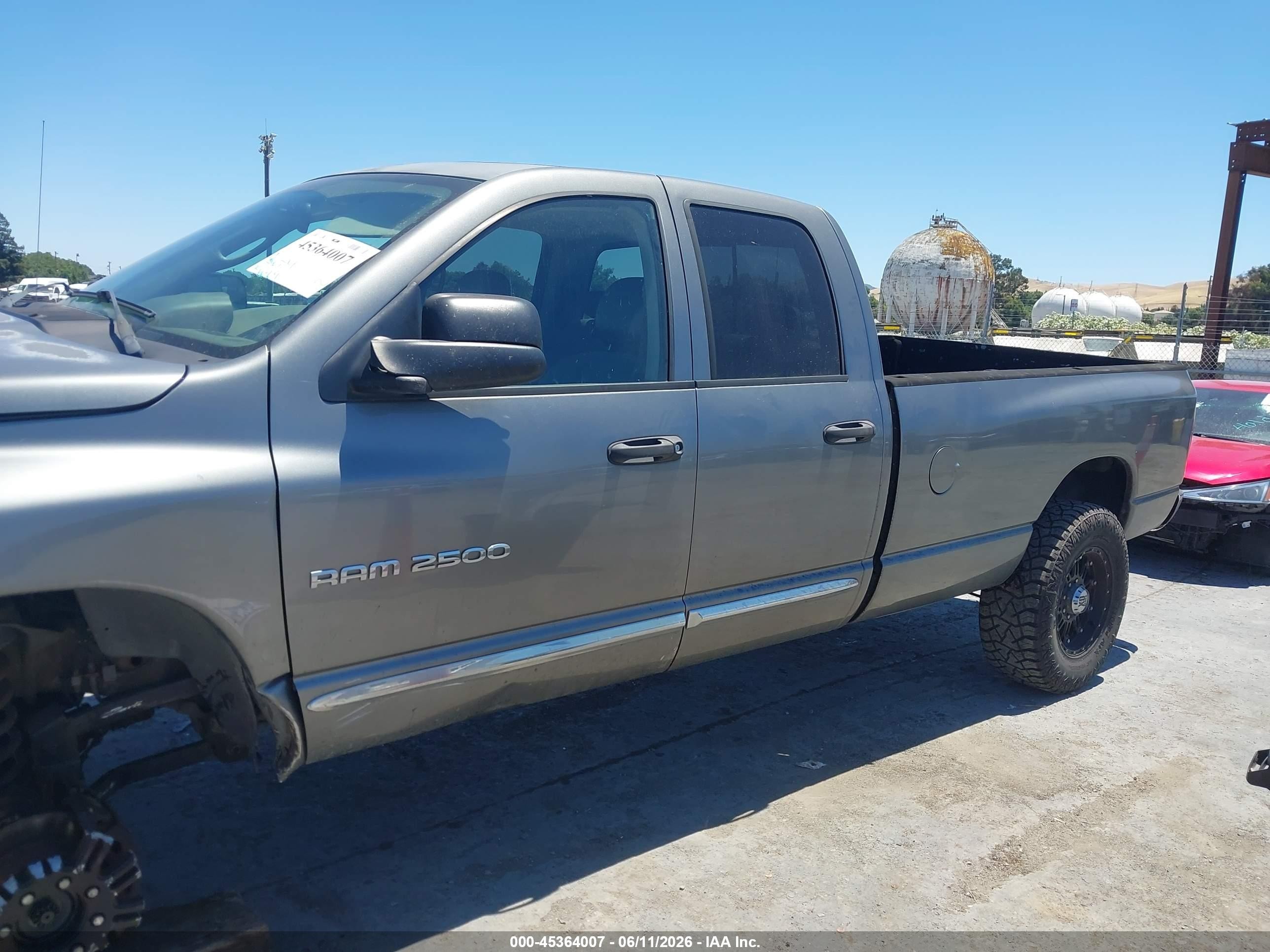 2005 Dodge Ram 2500 Slt/laramie Gray vin: 3D7KS28C35G830929