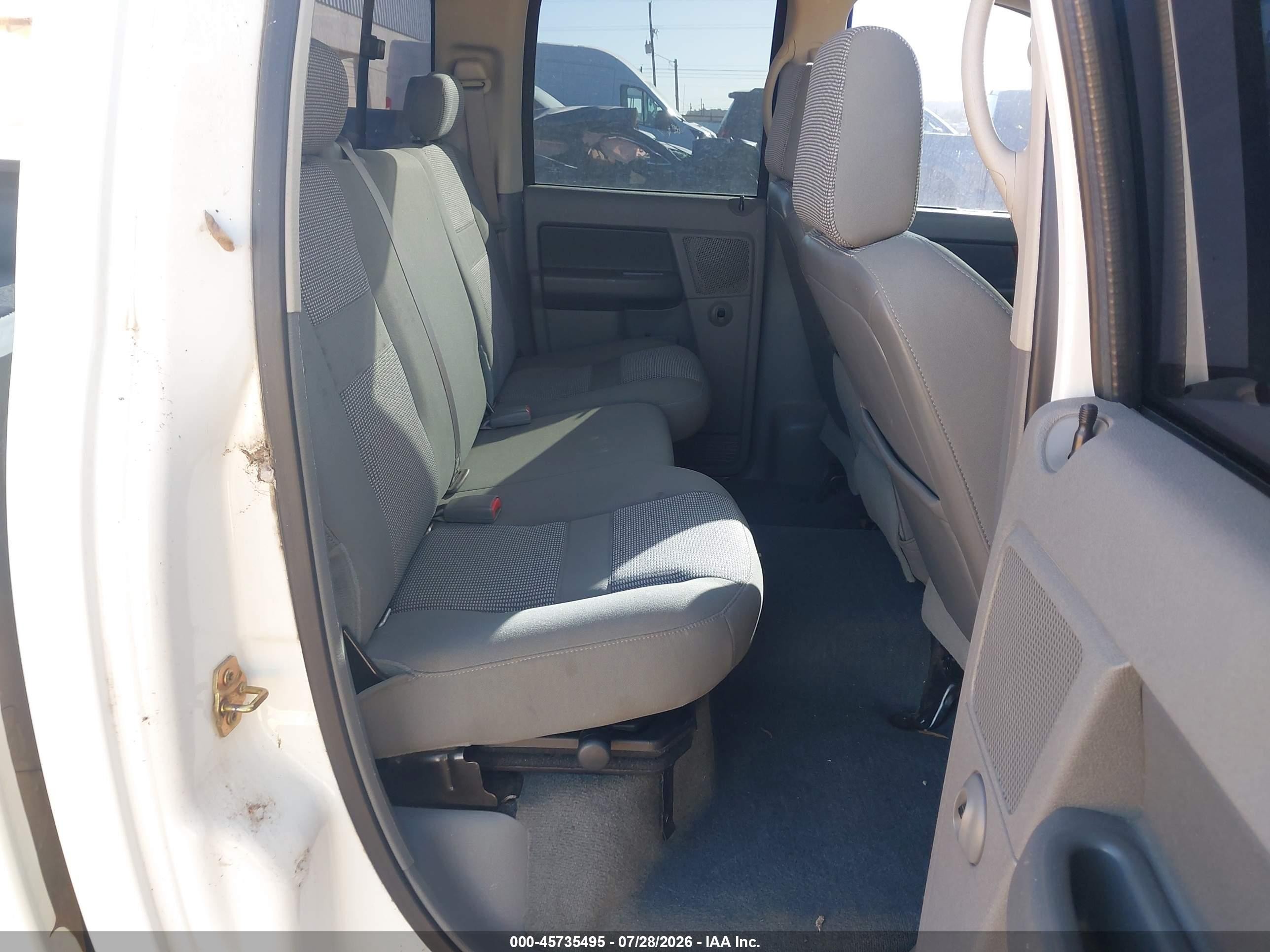 2006 Dodge Ram 2500 Slt/trx4 Off Road/sport/power Wagon White vin: 3D7KS28C36G230672
