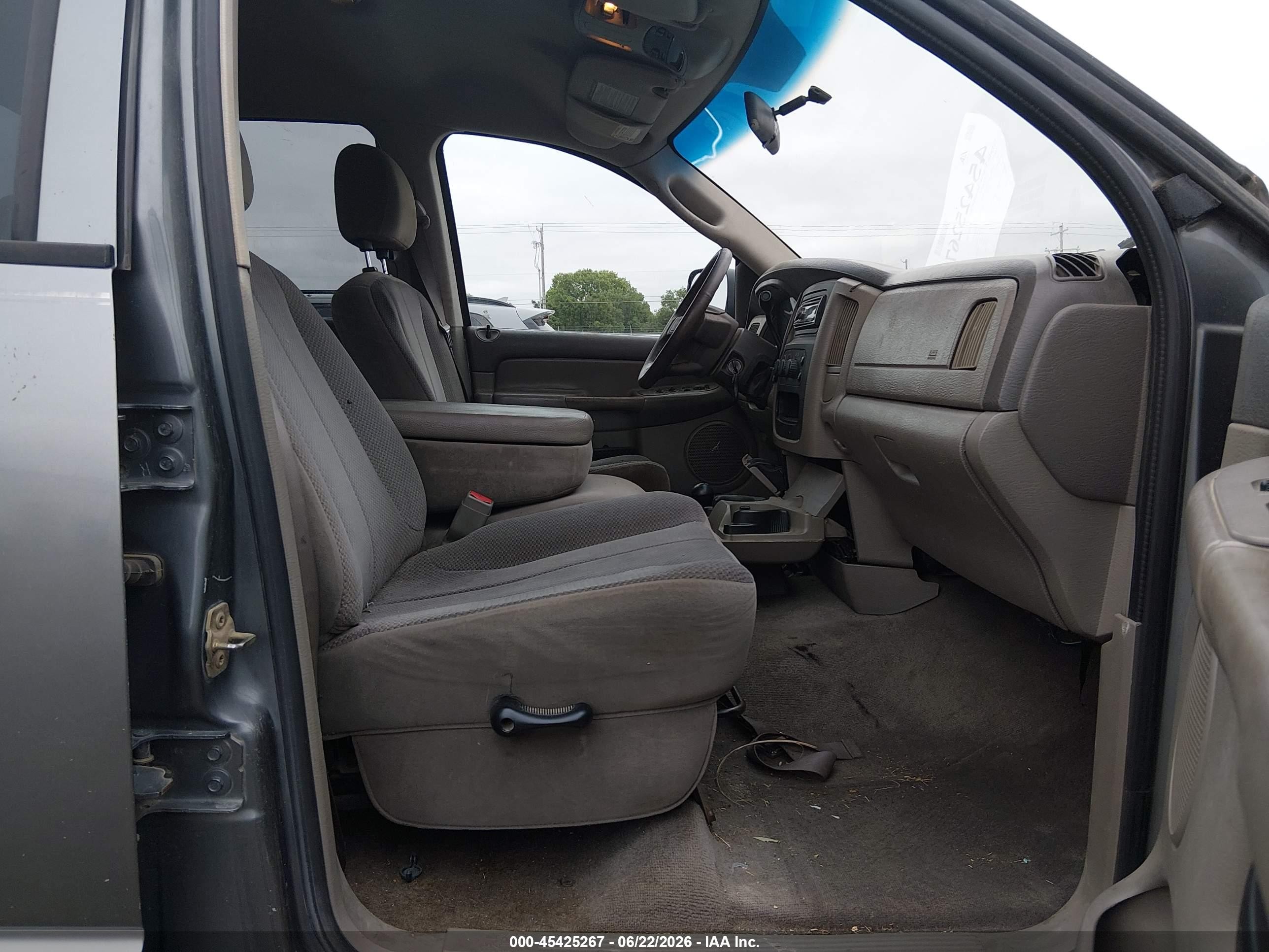 2005 Dodge Ram 2500 Slt/laramie Серый vin: 3D7KS28C45G741077
