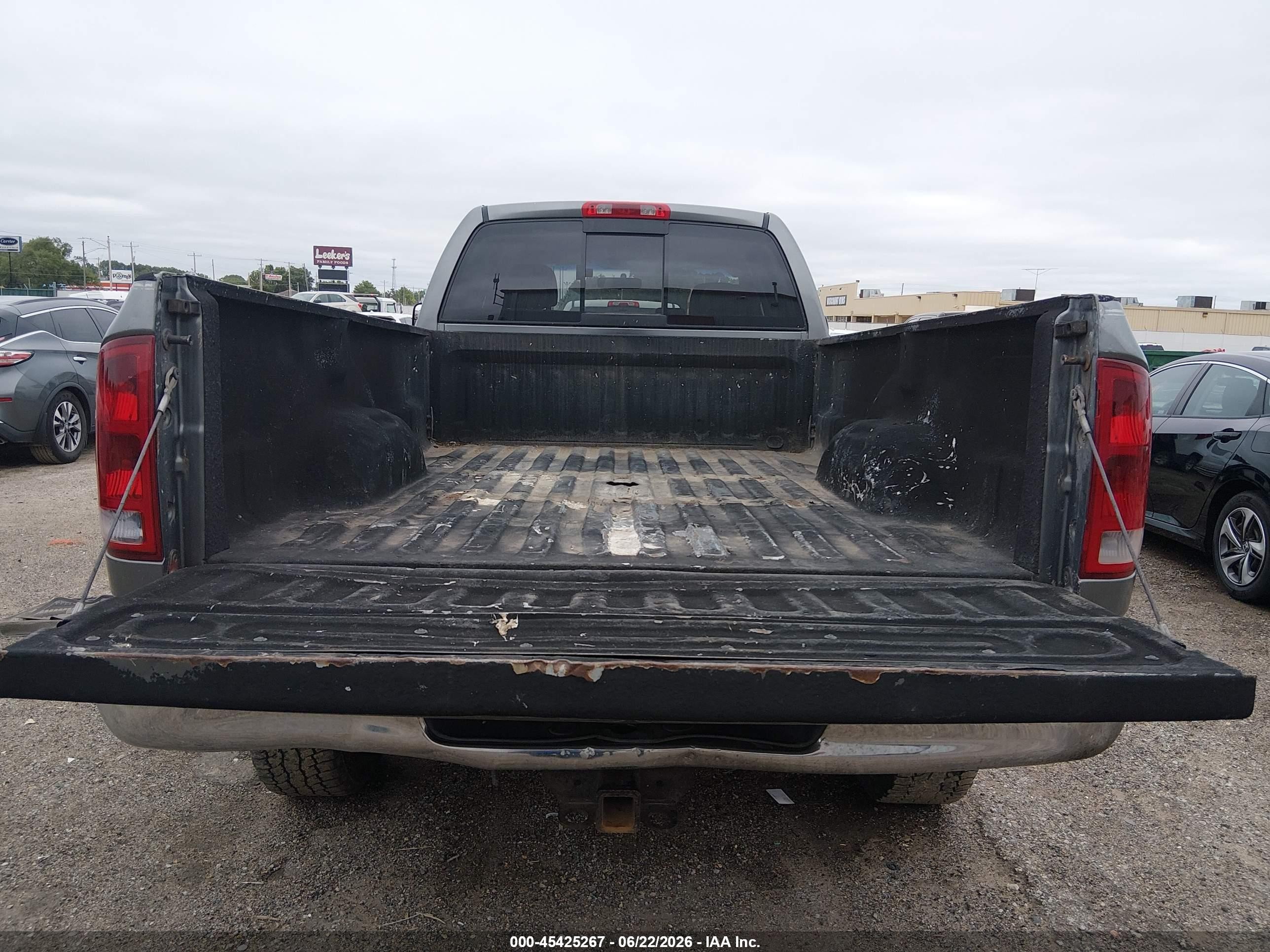 2005 Dodge Ram 2500 Slt/laramie Серый vin: 3D7KS28C45G741077