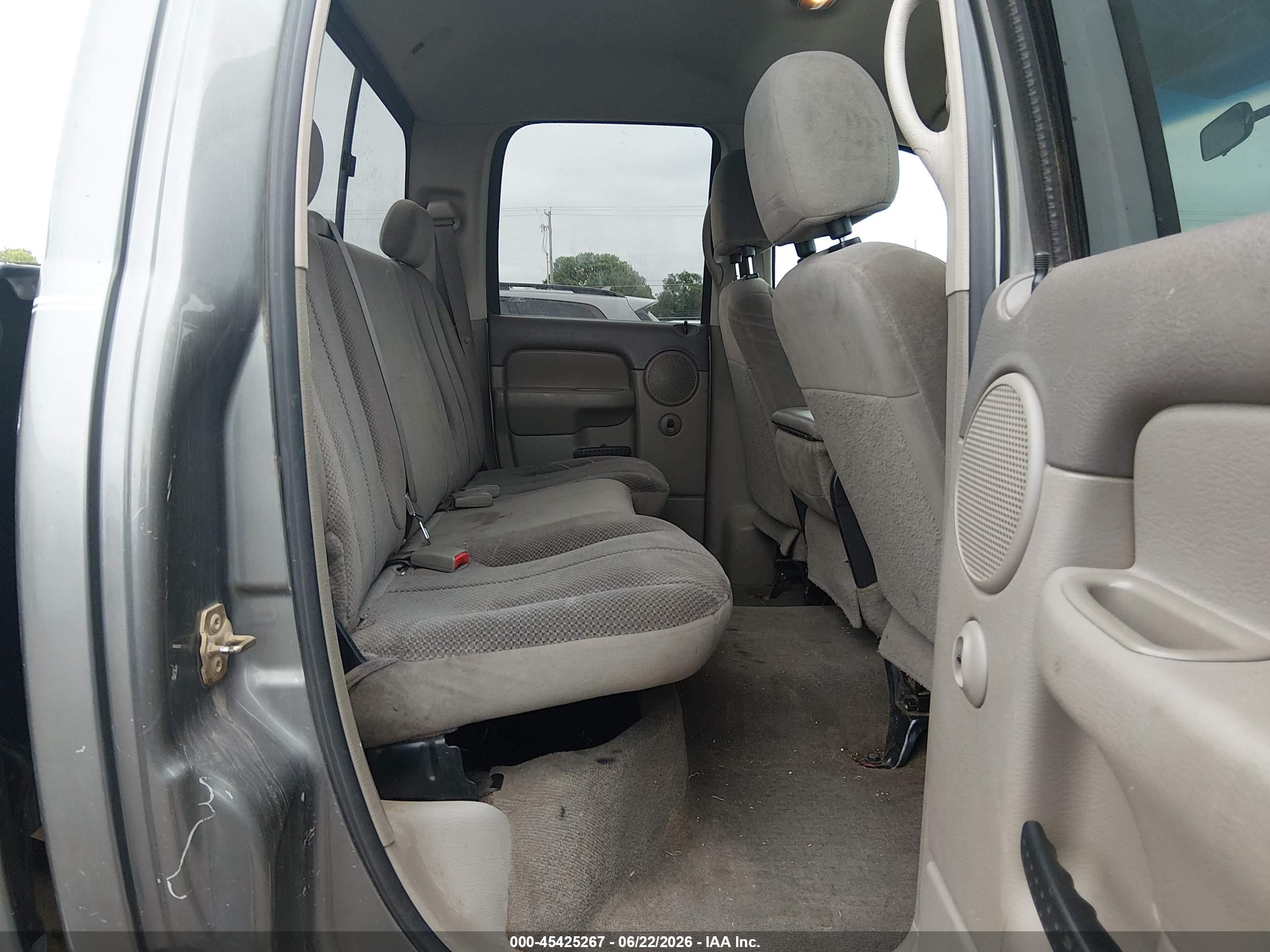 2005 Dodge Ram 2500 Slt/laramie Серый vin: 3D7KS28C45G741077