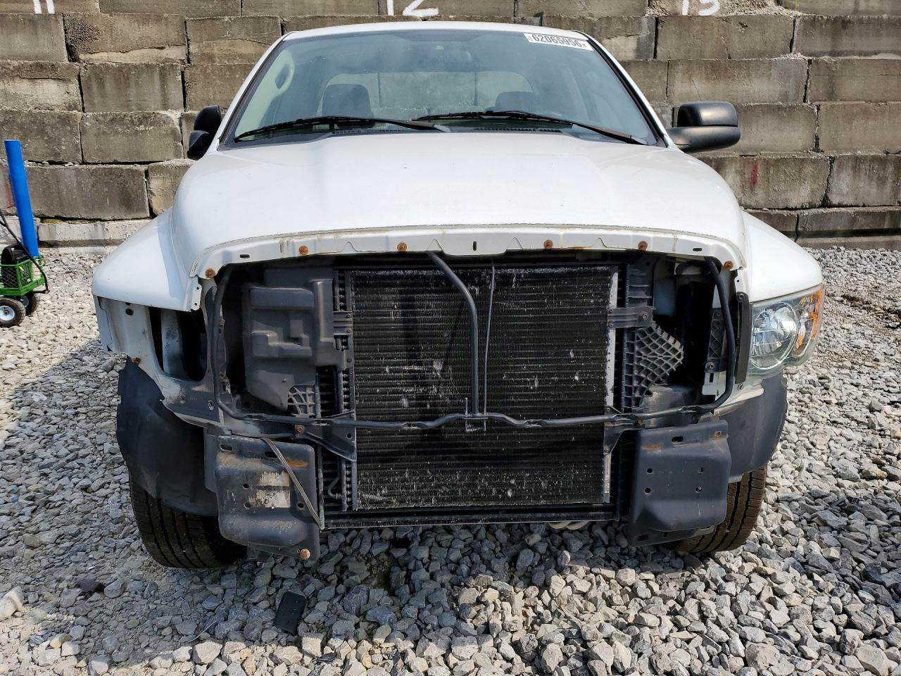 2005 Dodge Ram 2500 St/slt White vin: 3D7KS28C45G807448