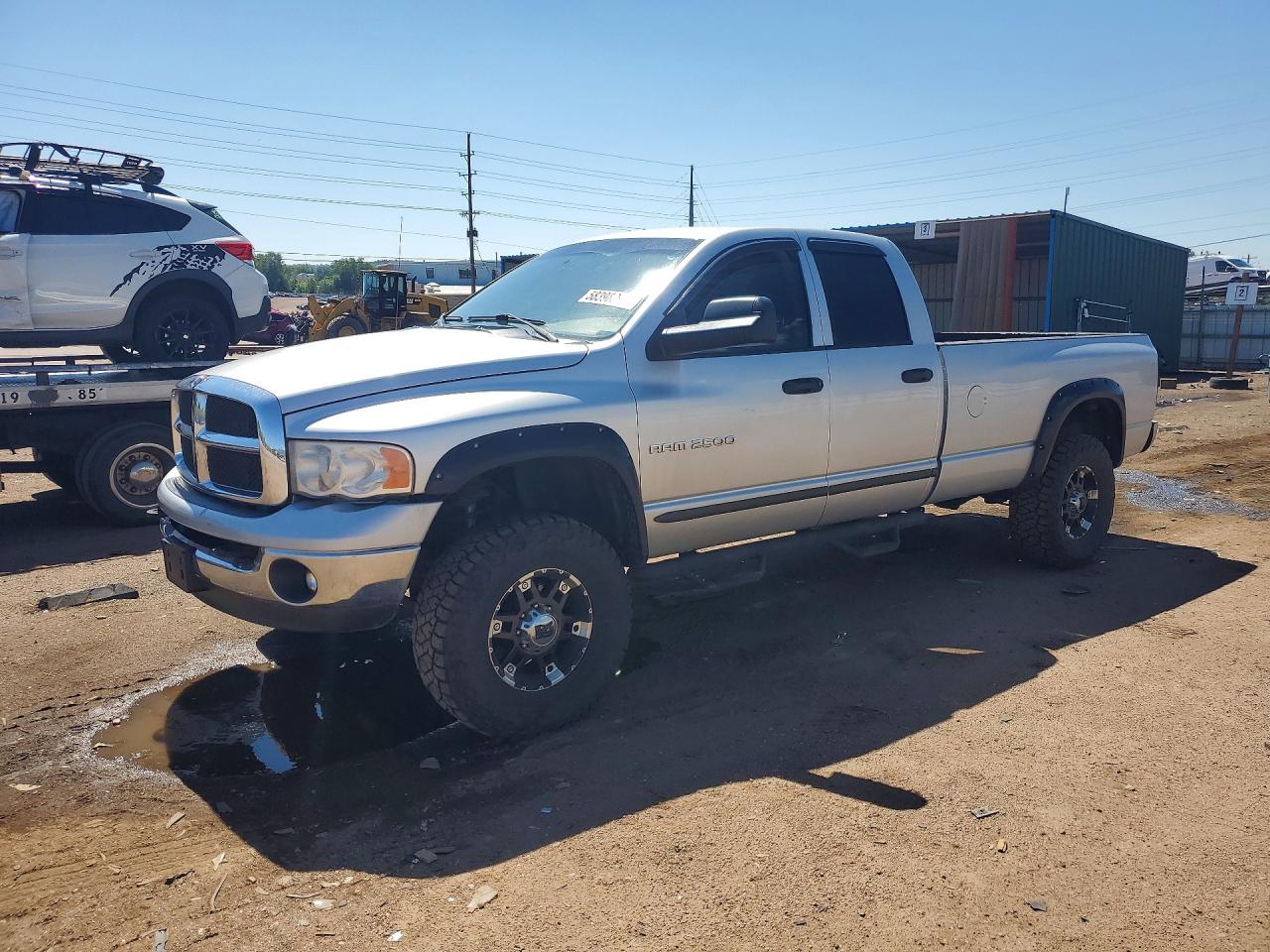2005 Dodge Ram 2500 St Silver vin: 3D7KS28C45G848078