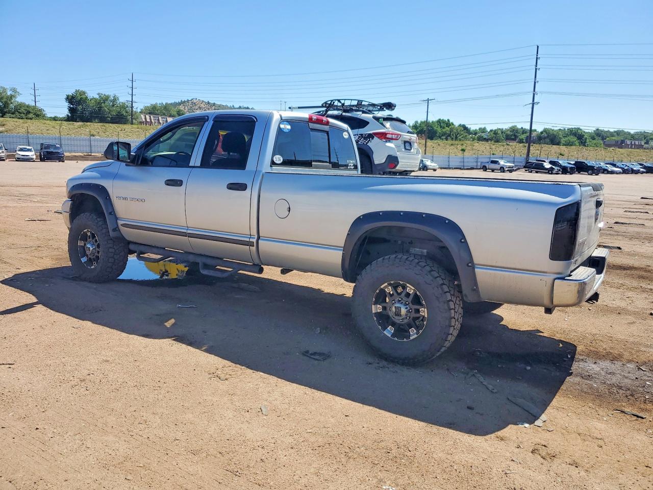 2005 Dodge Ram 2500 St Silver vin: 3D7KS28C45G848078