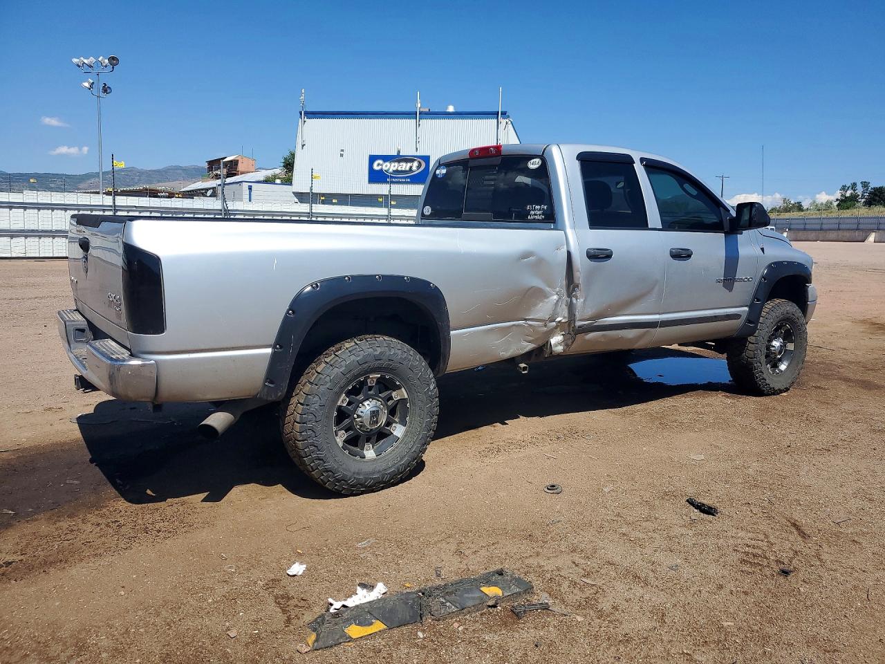 2005 Dodge Ram 2500 St Silver vin: 3D7KS28C45G848078