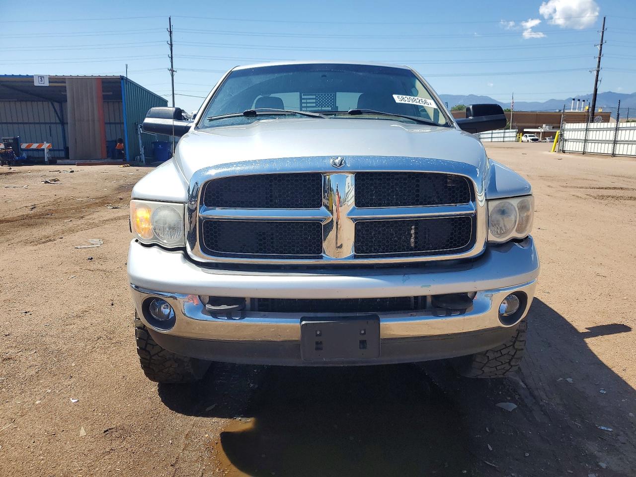 2005 Dodge Ram 2500 St Silver vin: 3D7KS28C45G848078