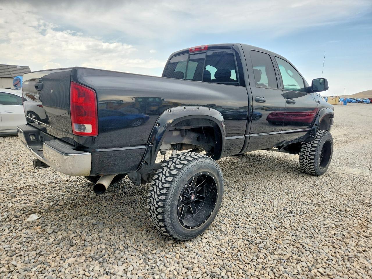 2005 Dodge Ram 2500 Black vin: 3D7KS28C45G858335