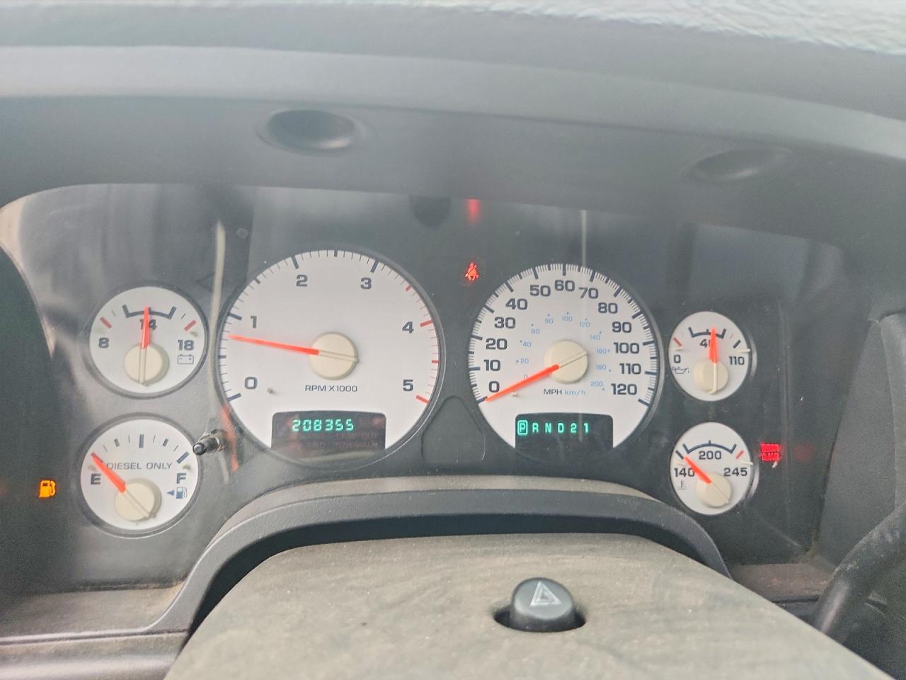 2005 Dodge Ram 2500 Black vin: 3D7KS28C45G858335