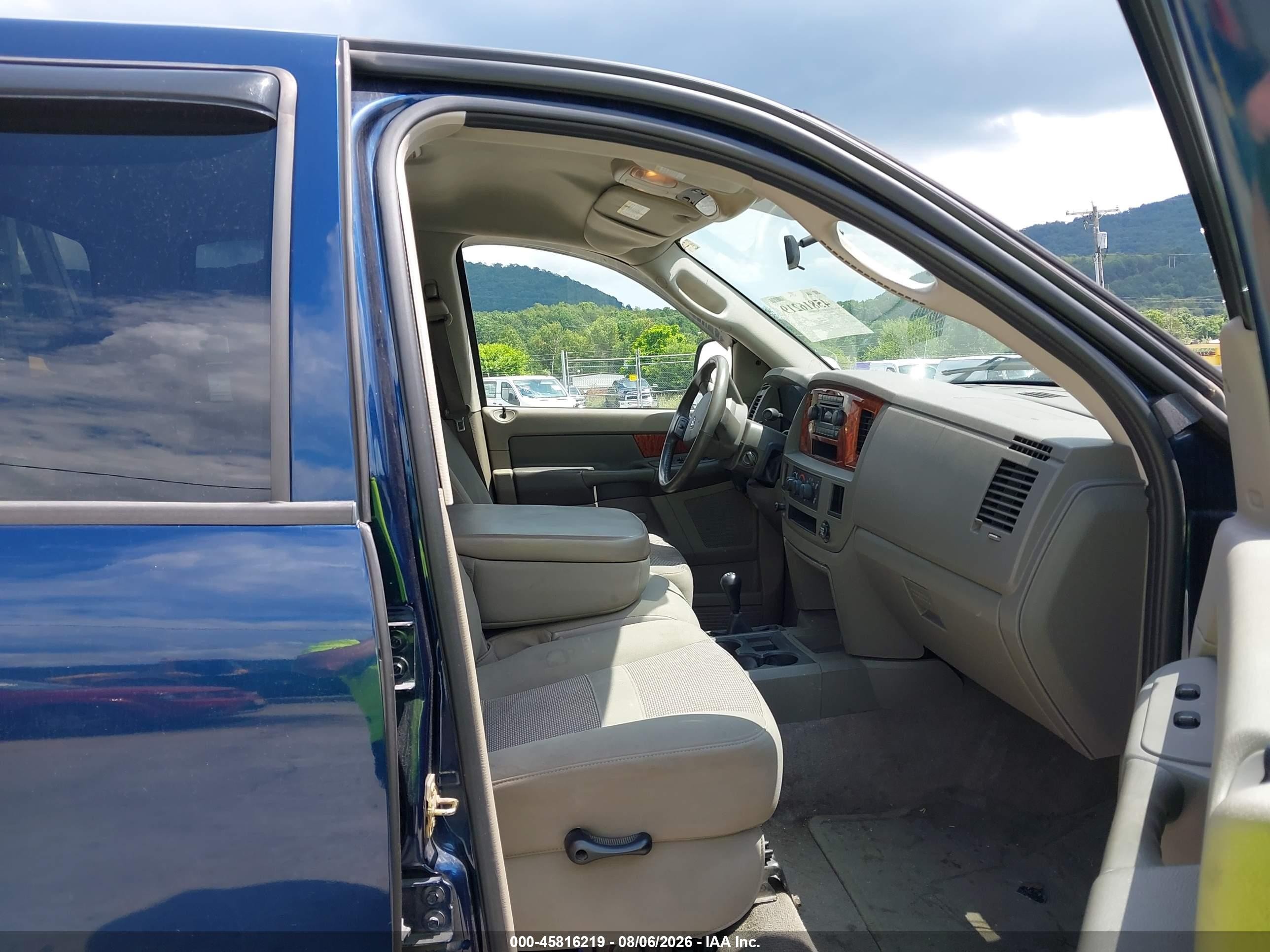 2006 Dodge Ram 2500 Slt/sport Dark Blue vin: 3D7KS28C46G116728