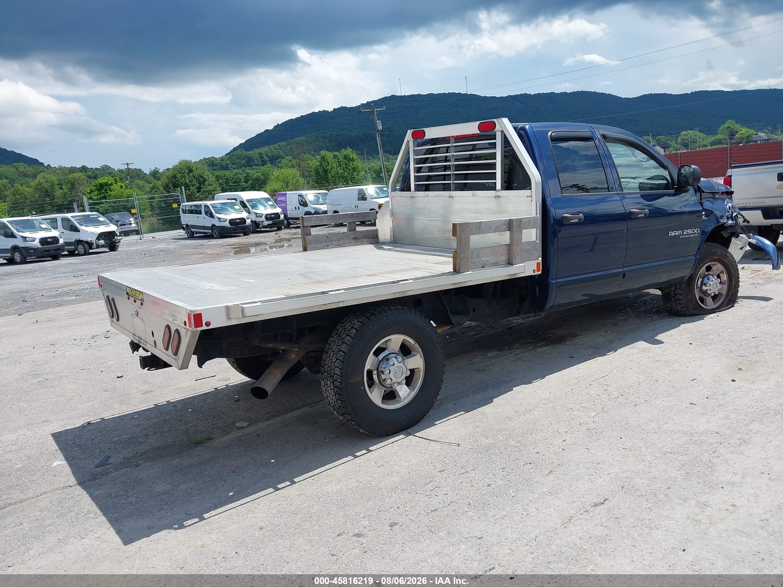 2006 Dodge Ram 2500 Slt/sport Dark Blue vin: 3D7KS28C46G116728
