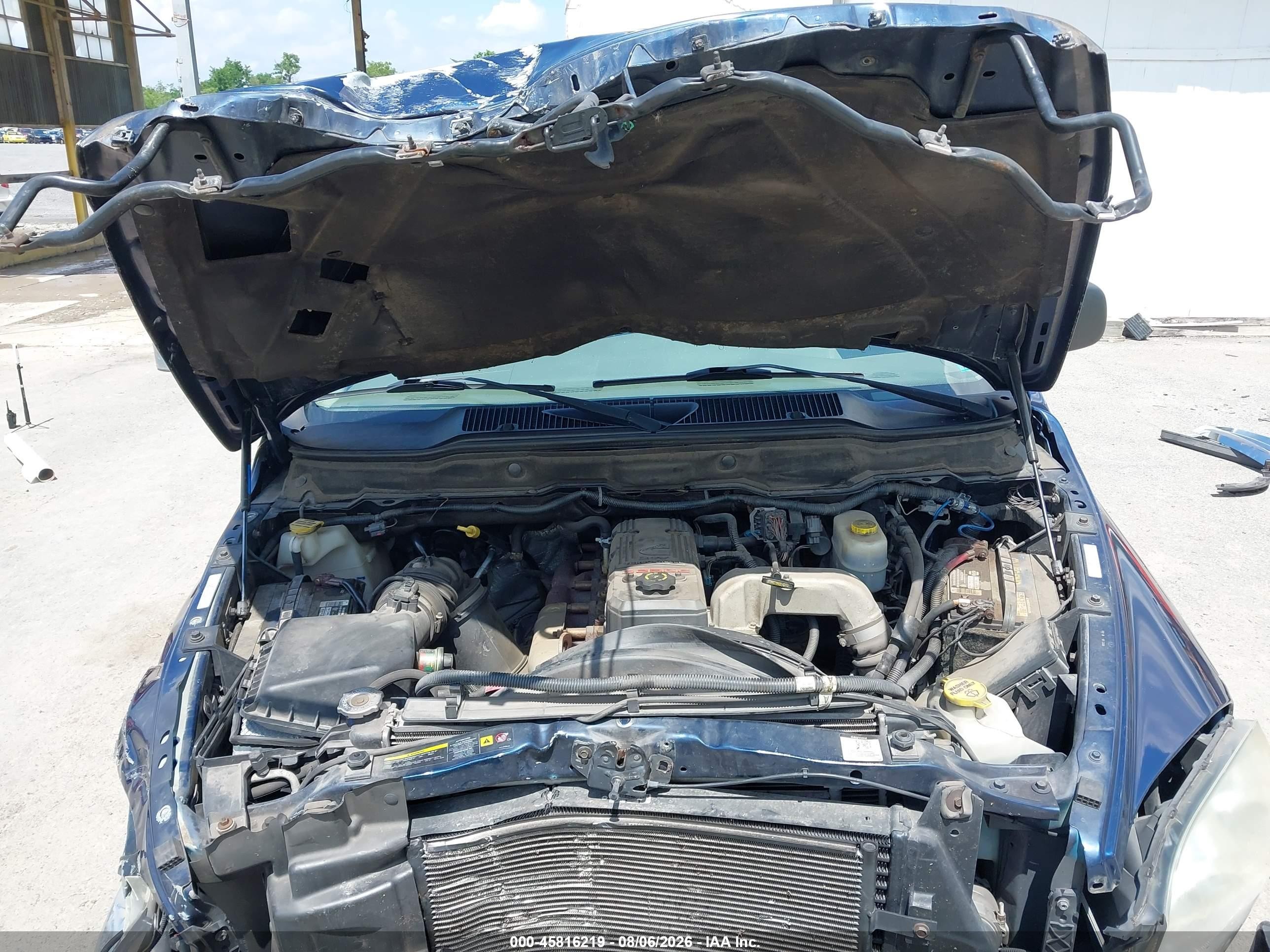 2006 Dodge Ram 2500 Slt/sport Dark Blue vin: 3D7KS28C46G116728