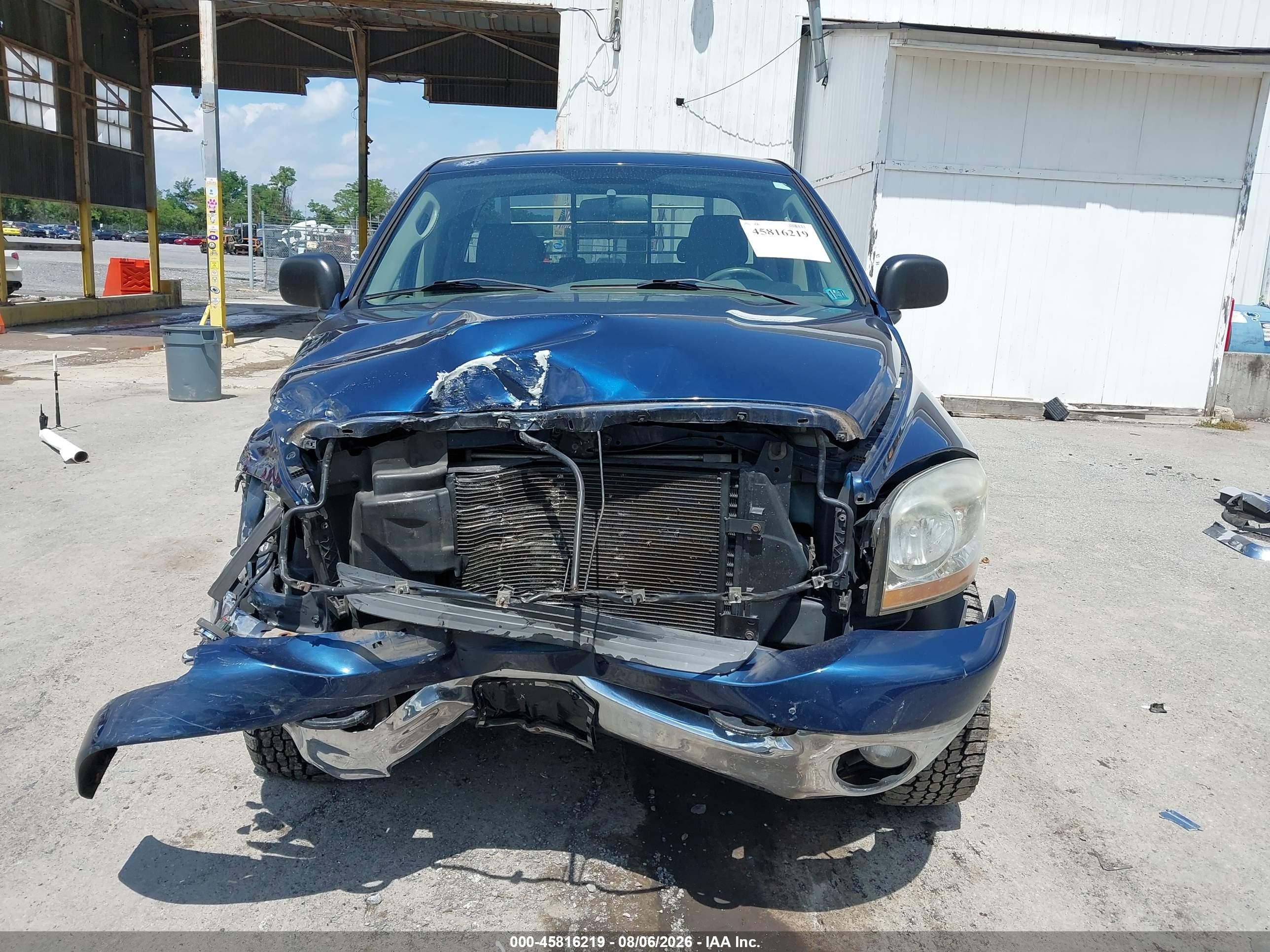2006 Dodge Ram 2500 Slt/sport Dark Blue vin: 3D7KS28C46G116728