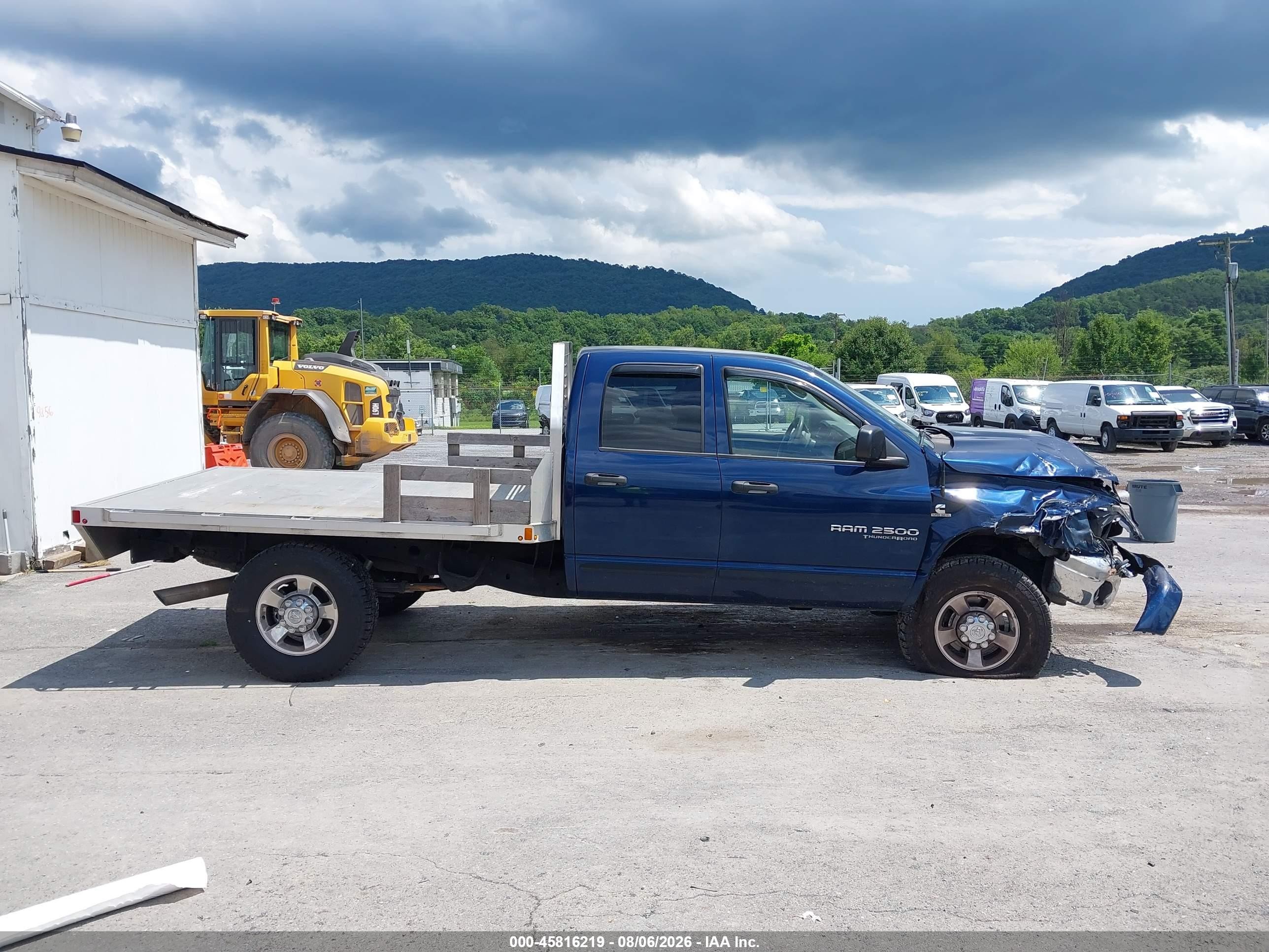 2006 Dodge Ram 2500 Slt/sport Dark Blue vin: 3D7KS28C46G116728