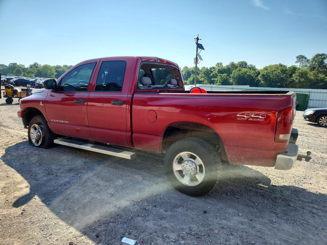 2006 Dodge Ram 2500 St Red vin: 3D7KS28C46G194720