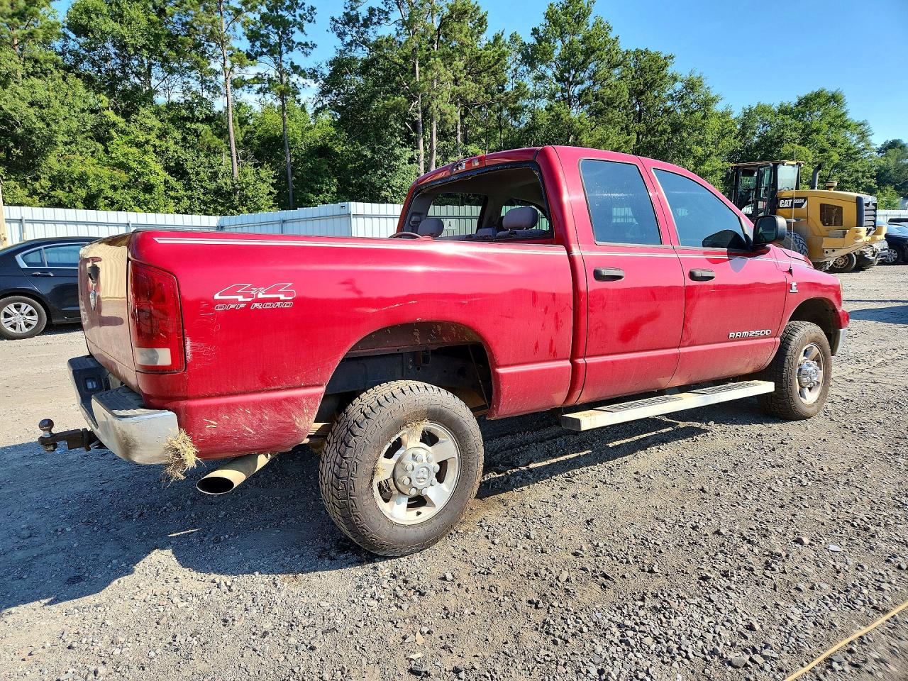 2006 Dodge Ram 2500 St Red vin: 3D7KS28C46G194720