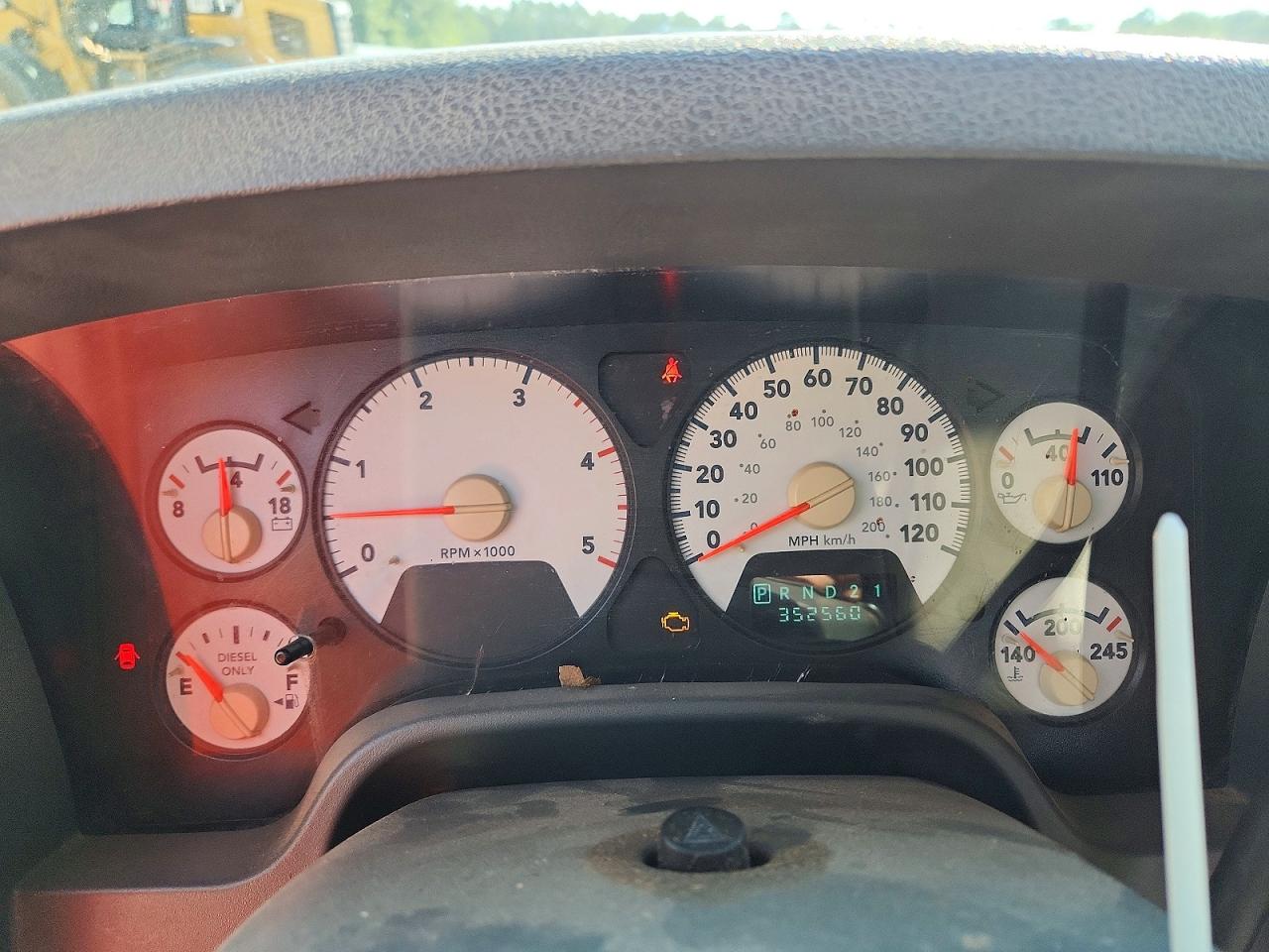 2006 Dodge Ram 2500 St Red vin: 3D7KS28C46G194720