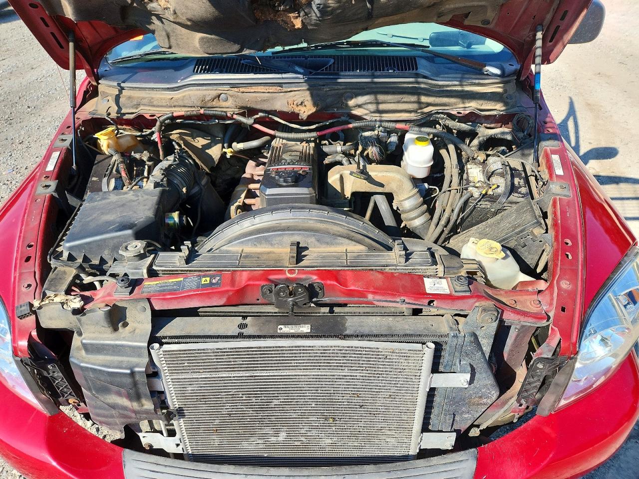 2006 Dodge Ram 2500 St Red vin: 3D7KS28C46G194720