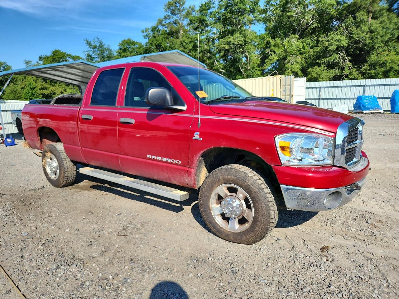 2006 Dodge Ram 2500 St Red vin: 3D7KS28C46G194720
