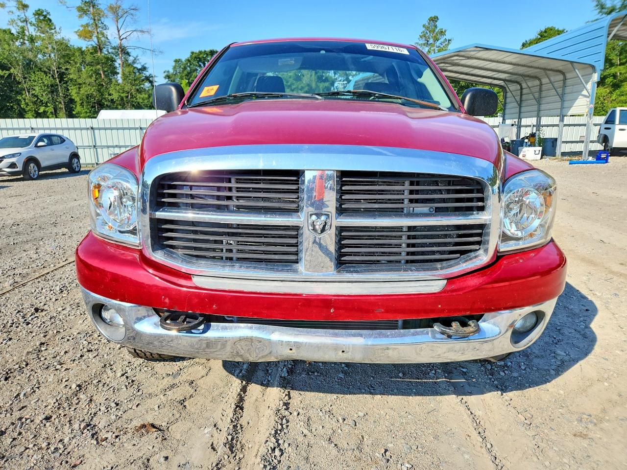 2006 Dodge Ram 2500 St Red vin: 3D7KS28C46G194720