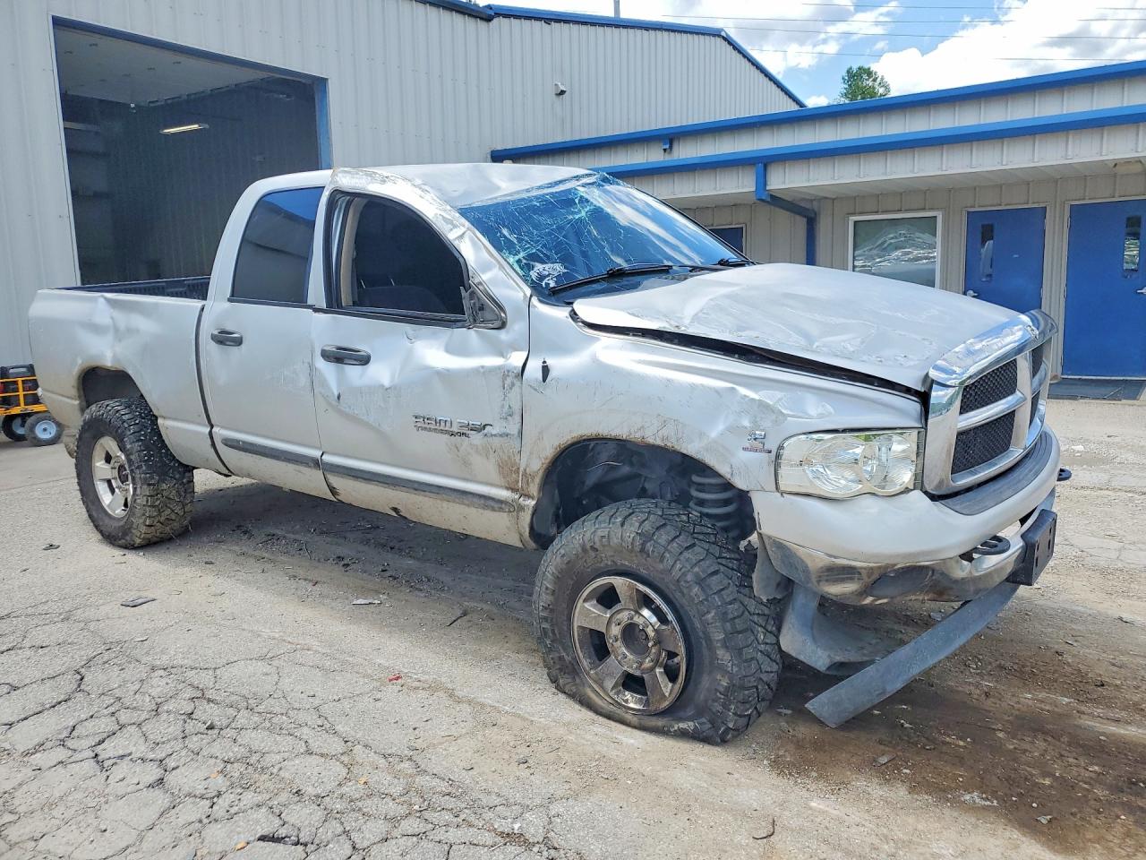 2005 Dodge Ram 2500 St Silver vin: 3D7KS28C55G773441
