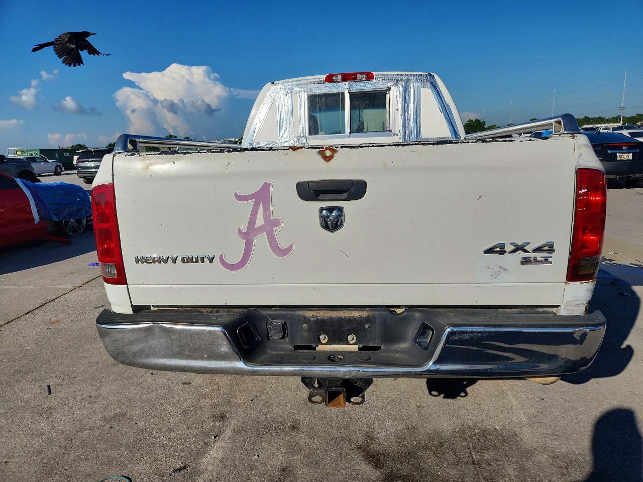2005 Dodge Ram 2500 St White vin: 3D7KS28C65G766207