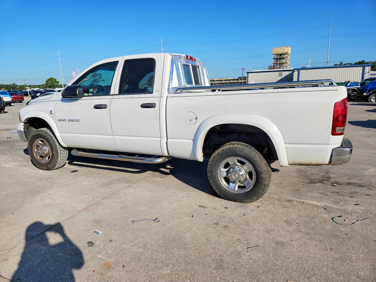 2005 Dodge Ram 2500 St White vin: 3D7KS28C65G766207