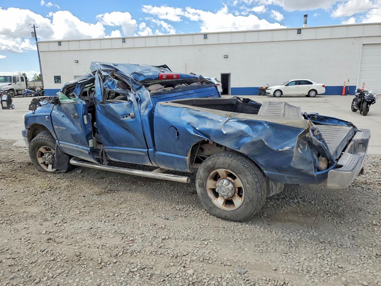 2006 Dodge Ram 2500 St Blue vin: 3D7KS28C66G194282