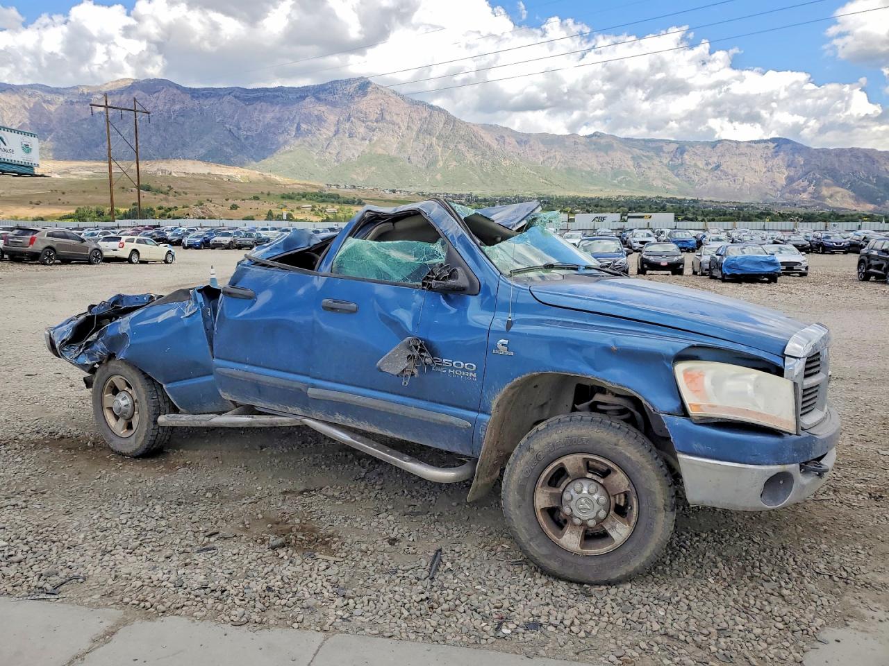 2006 Dodge Ram 2500 St Blue vin: 3D7KS28C66G194282