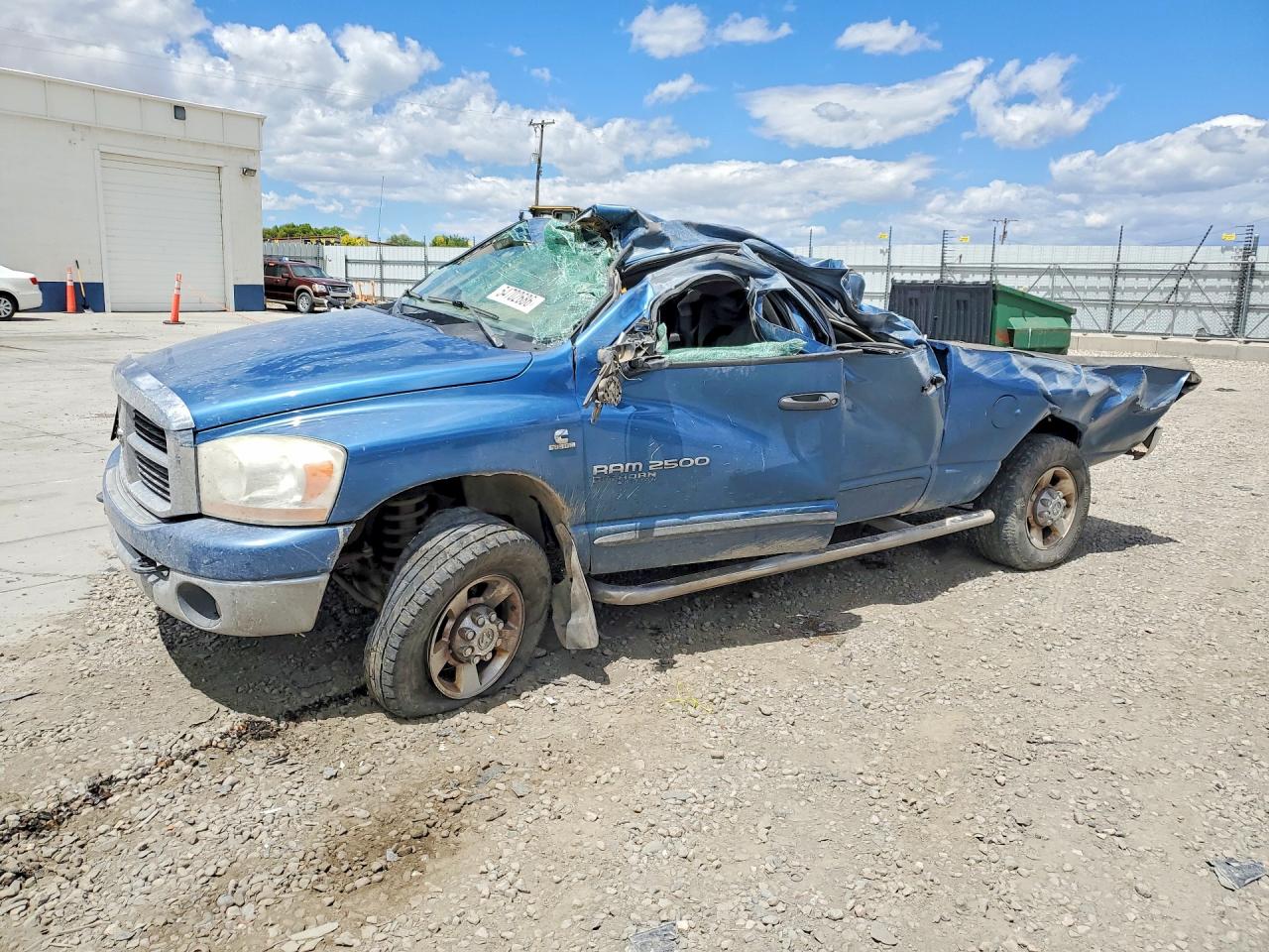 2006 Dodge Ram 2500 St Blue vin: 3D7KS28C66G194282