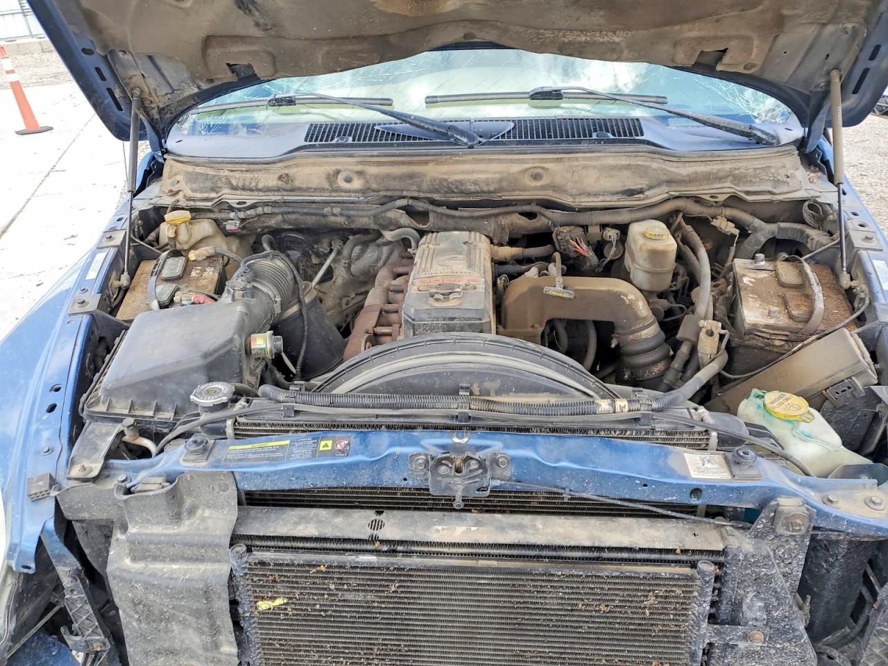 2006 Dodge Ram 2500 St Blue vin: 3D7KS28C66G194282