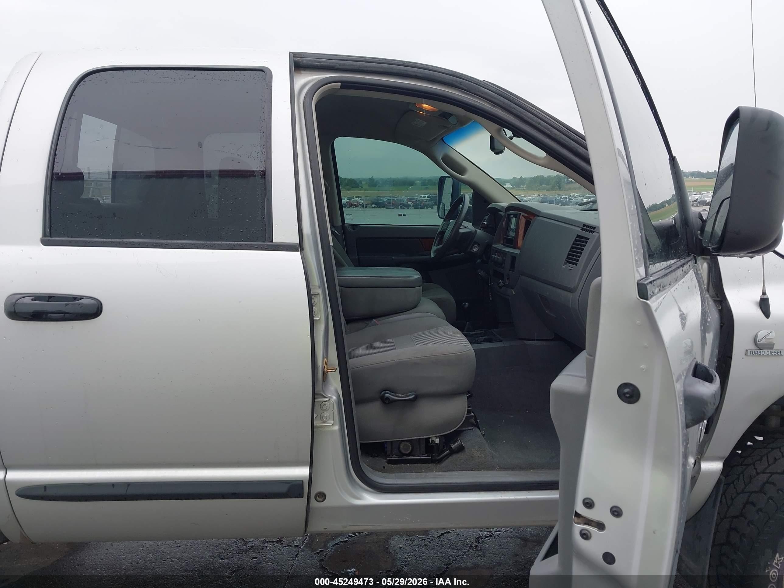 2006 Dodge Ram 2500 Slt/trx4 Off Road/sport/power Wagon Silver vin: 3D7KS28C66G231086