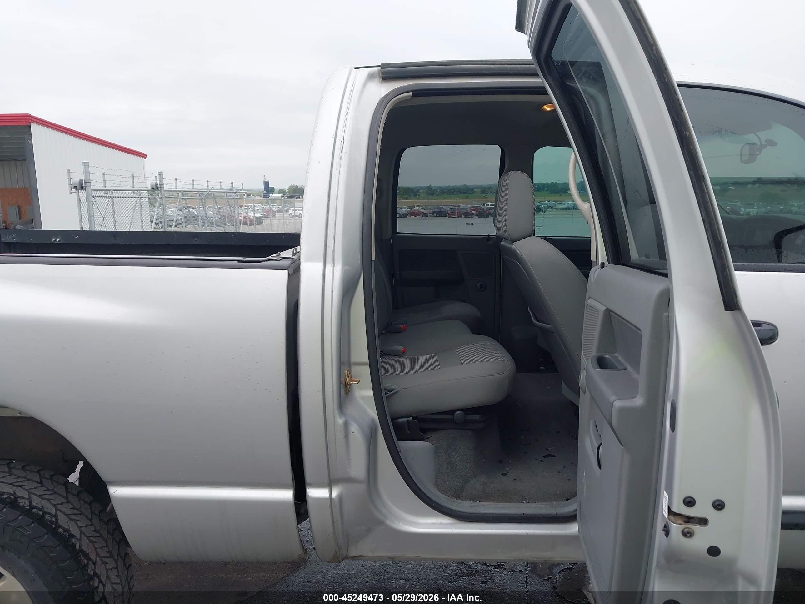 2006 Dodge Ram 2500 Slt/trx4 Off Road/sport/power Wagon Silver vin: 3D7KS28C66G231086