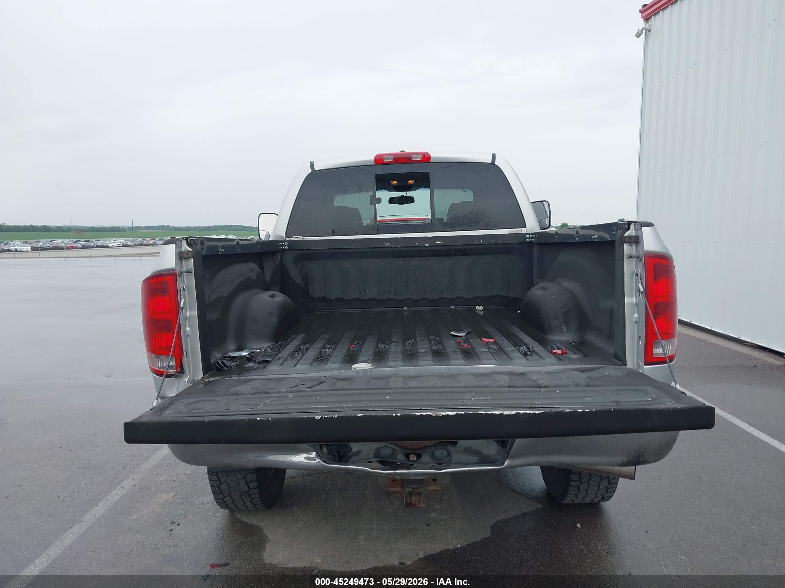 2006 Dodge Ram 2500 Slt/trx4 Off Road/sport/power Wagon Silver vin: 3D7KS28C66G231086