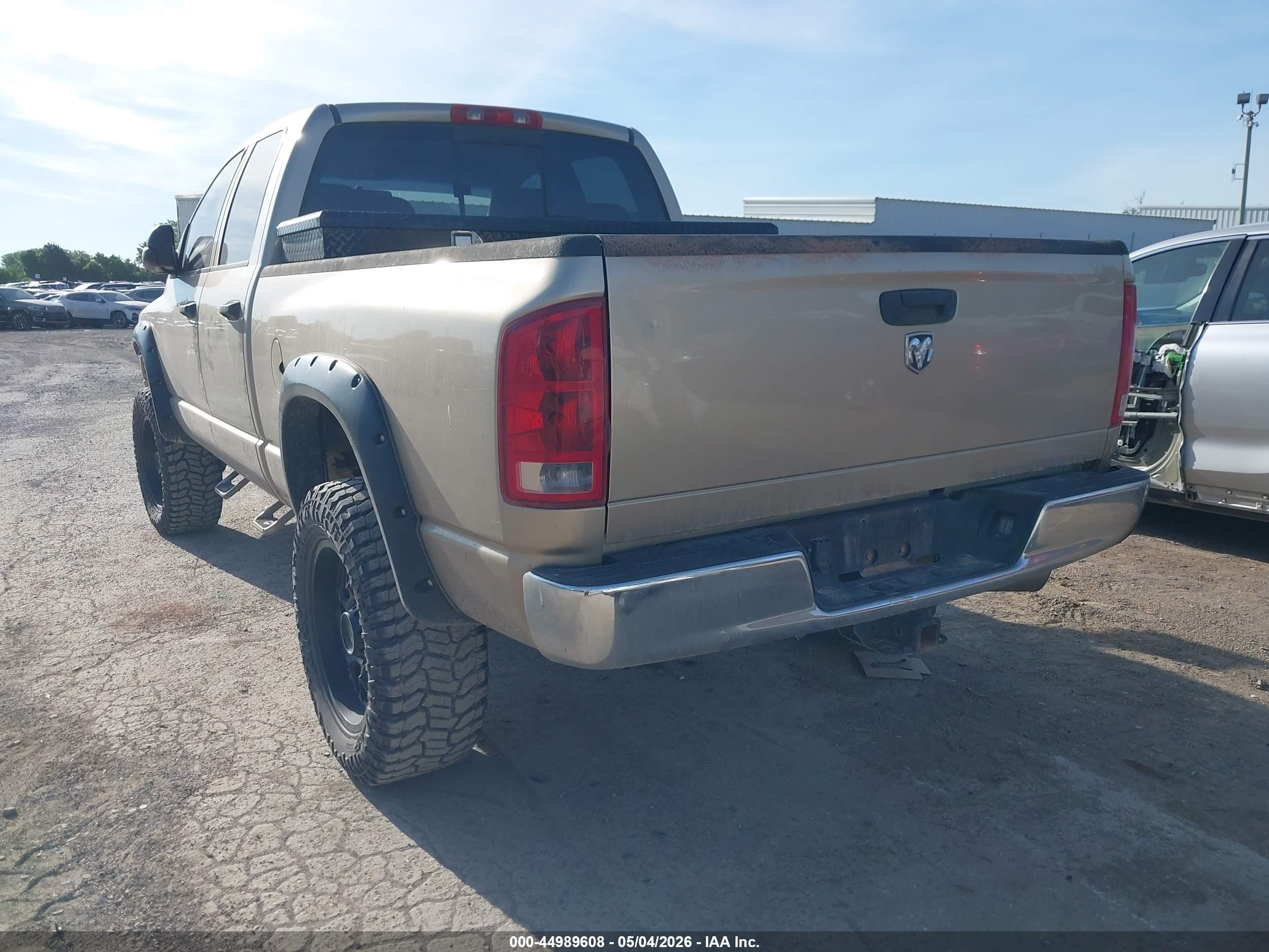 2005 Dodge Ram 2500 Slt/laramie Beige vin: 3D7KS28C75G826527
