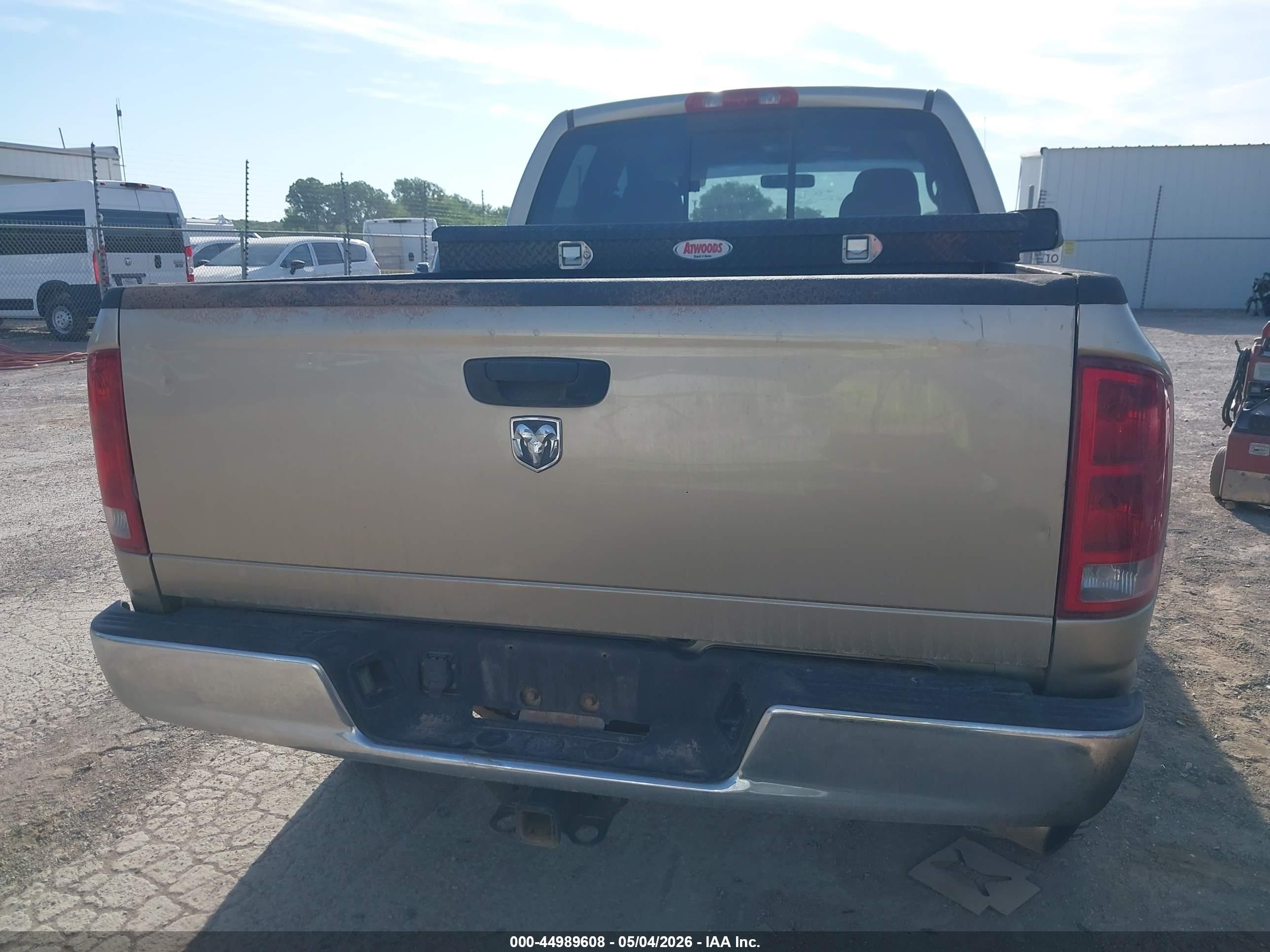 2005 Dodge Ram 2500 Slt/laramie Beige vin: 3D7KS28C75G826527