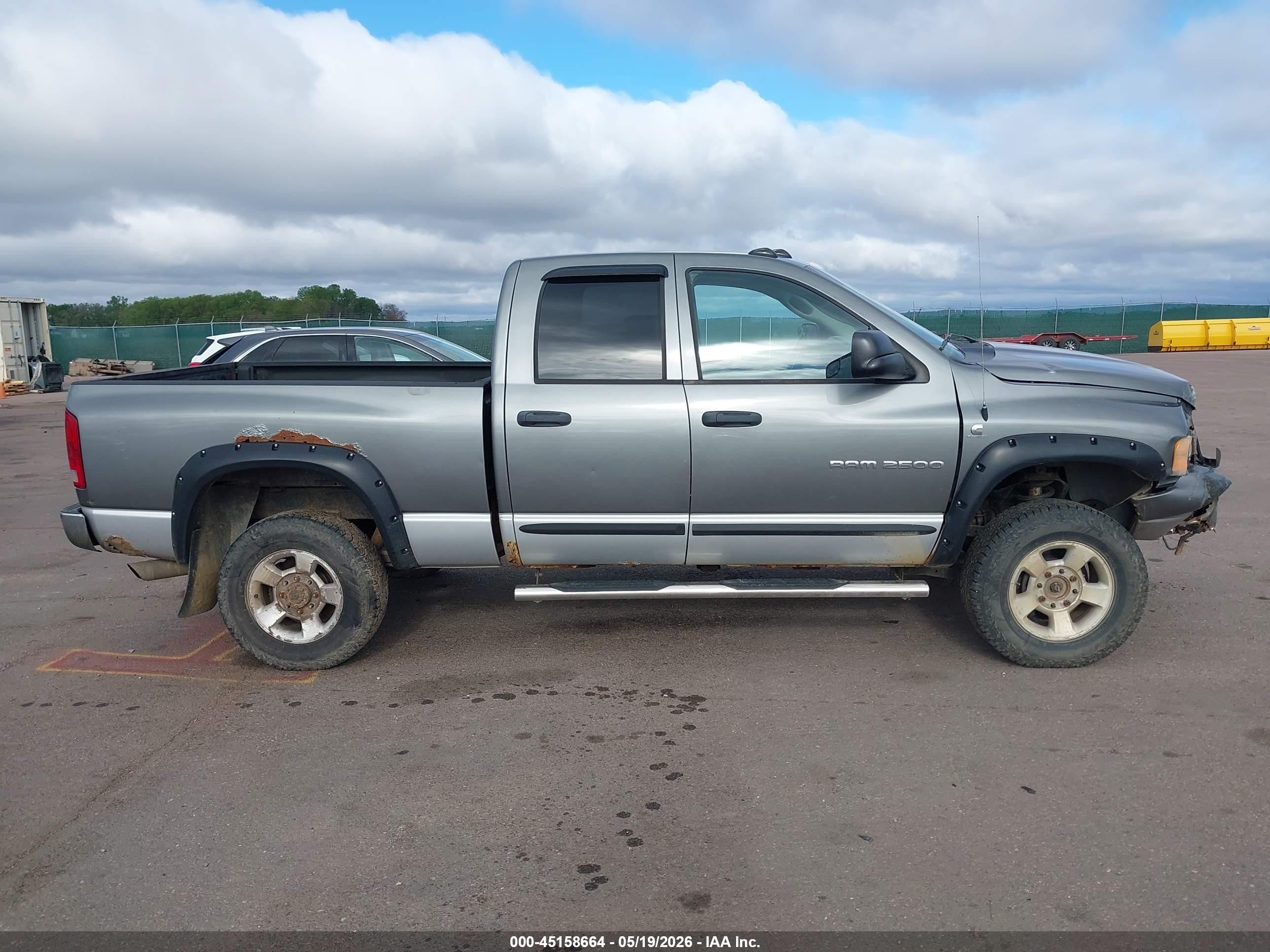 2005 Dodge Ram 2500 Slt/laramie Gray vin: 3D7KS28C75G844560
