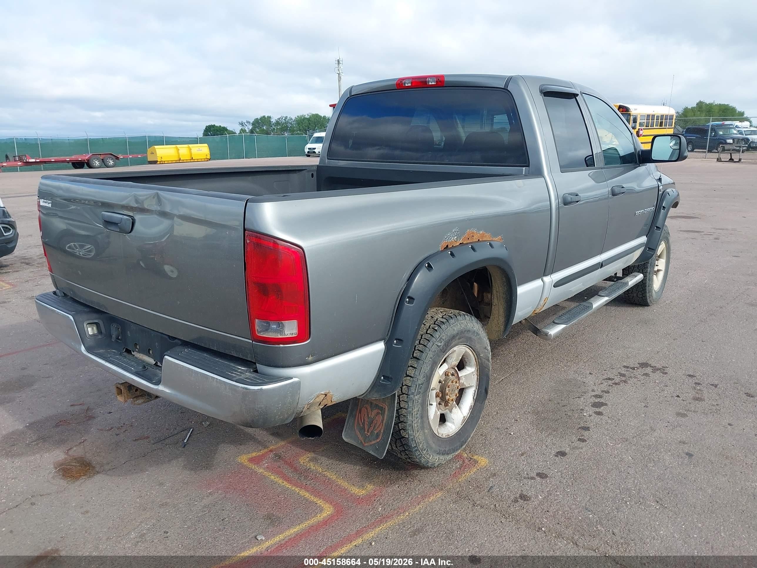 2005 Dodge Ram 2500 Slt/laramie Gray vin: 3D7KS28C75G844560