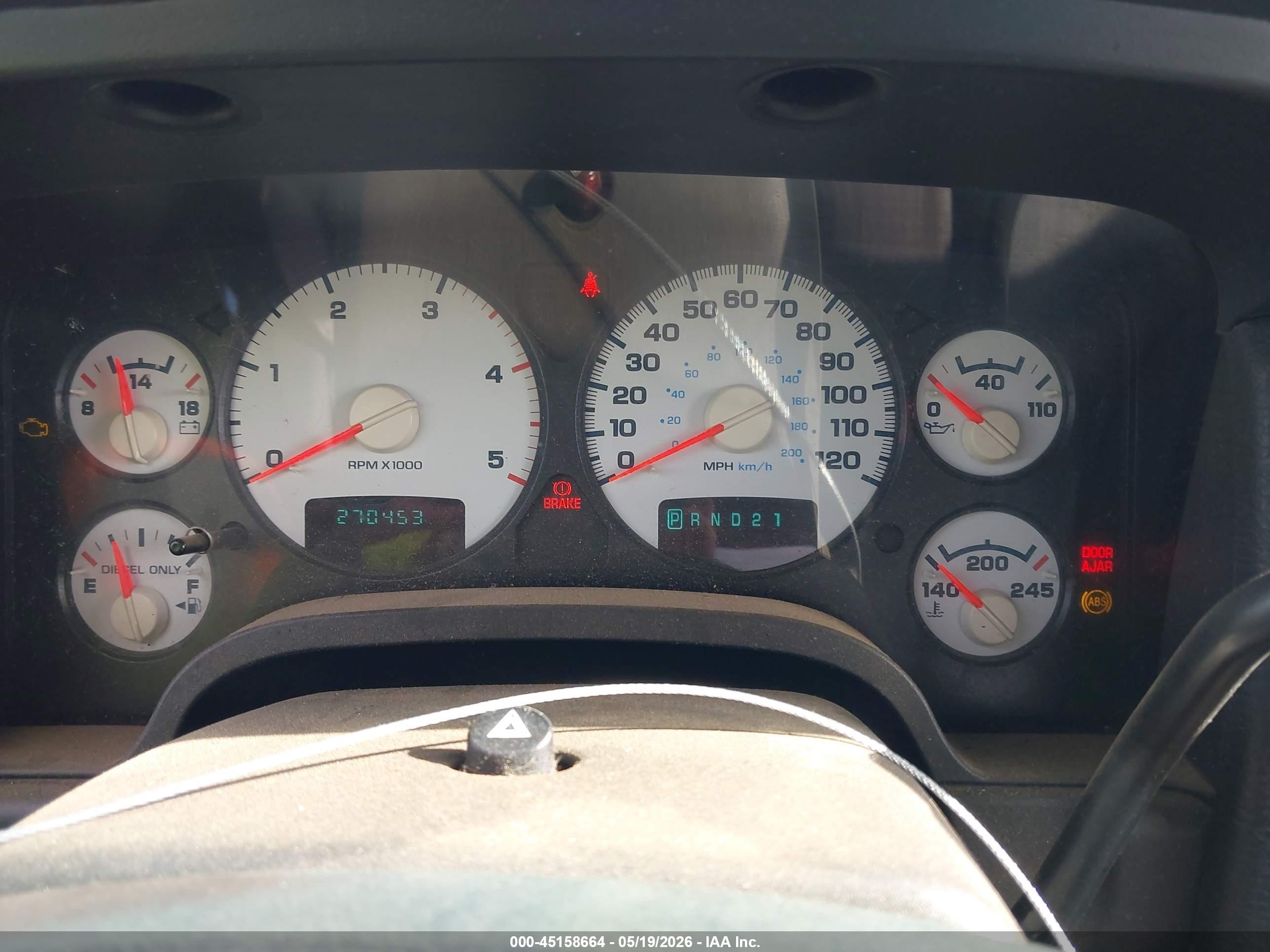 2005 Dodge Ram 2500 Slt/laramie Gray vin: 3D7KS28C75G844560