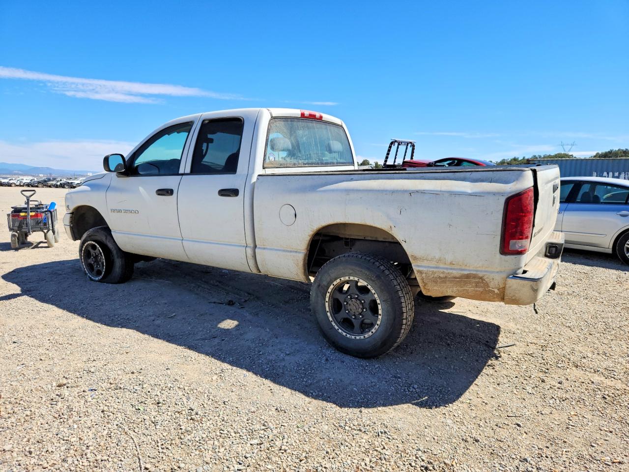 2005 Dodge Ram 2500 St White vin: 3D7KS28C75G857373