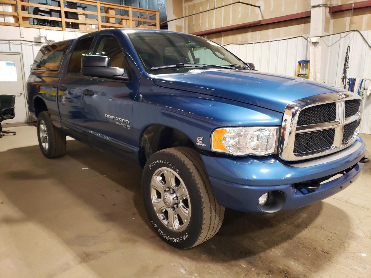2005 Dodge Ram 2500 St Blue vin: 3D7KS28C75G861732