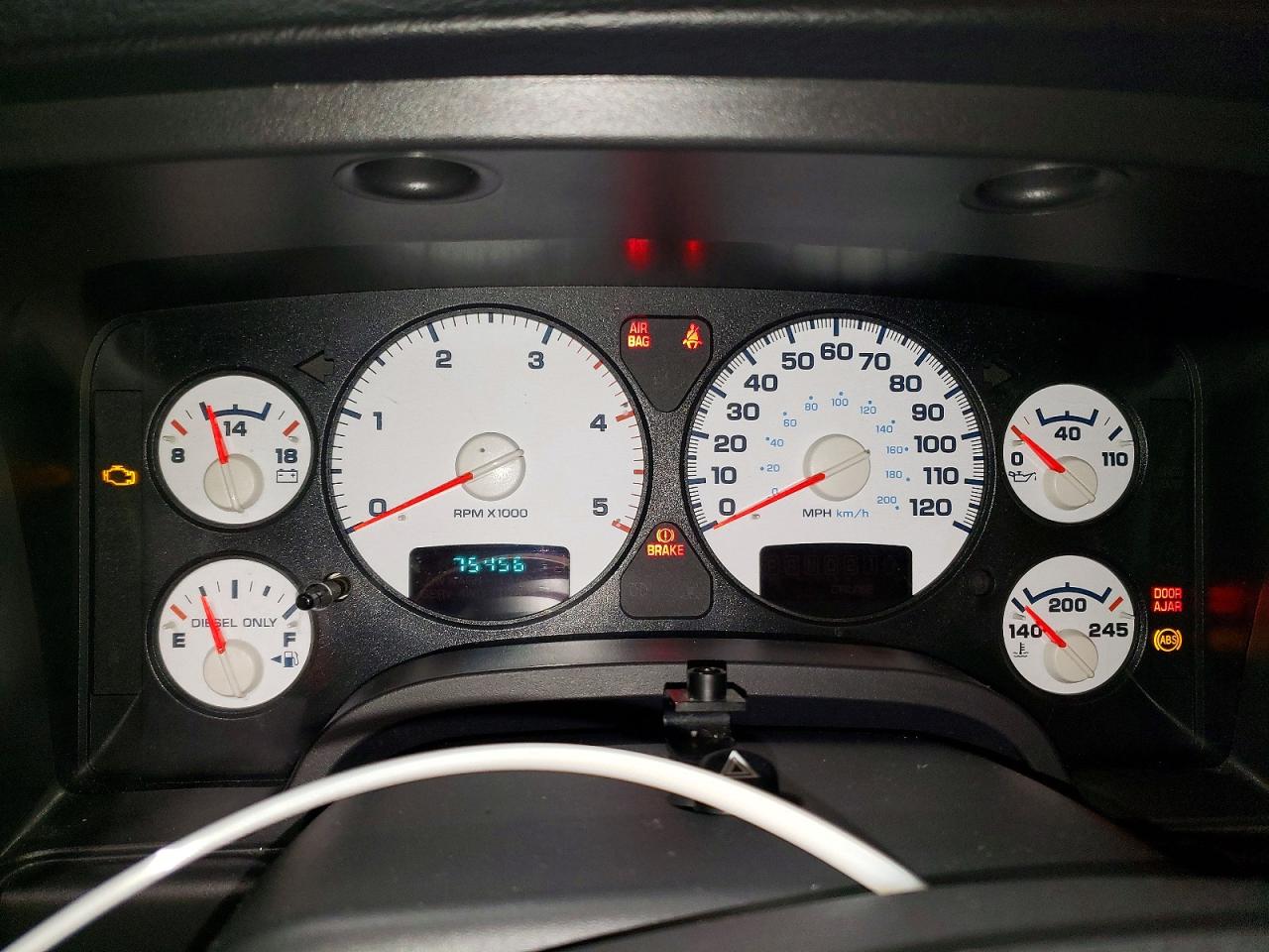 2005 Dodge Ram 2500 St Blue vin: 3D7KS28C75G861732