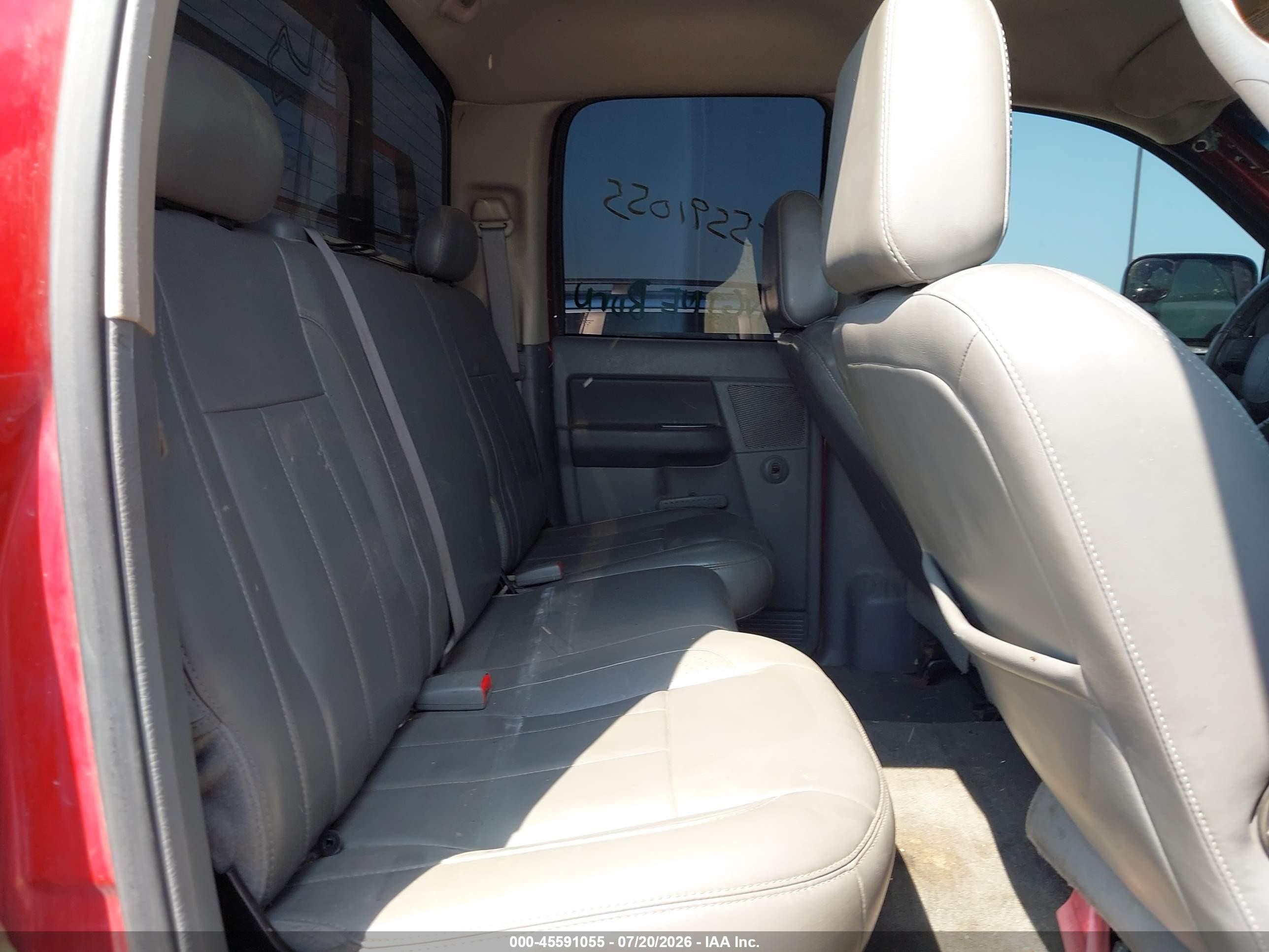 2006 Dodge Ram 2500 Laramie Maroon vin: 3D7KS28C76G148475