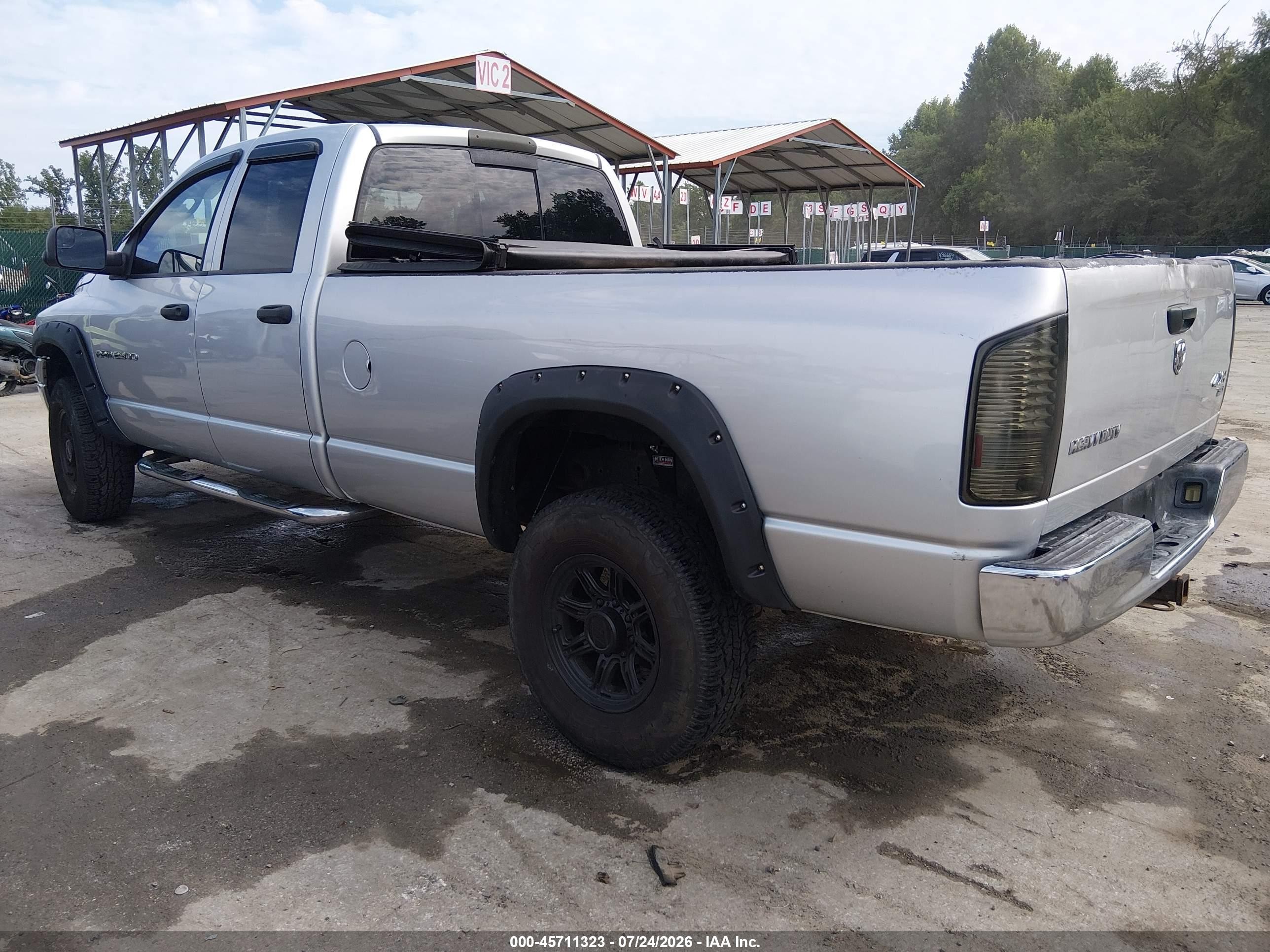 2005 Dodge Ram 2500 St/slt White vin: 3D7KS28C85G719857