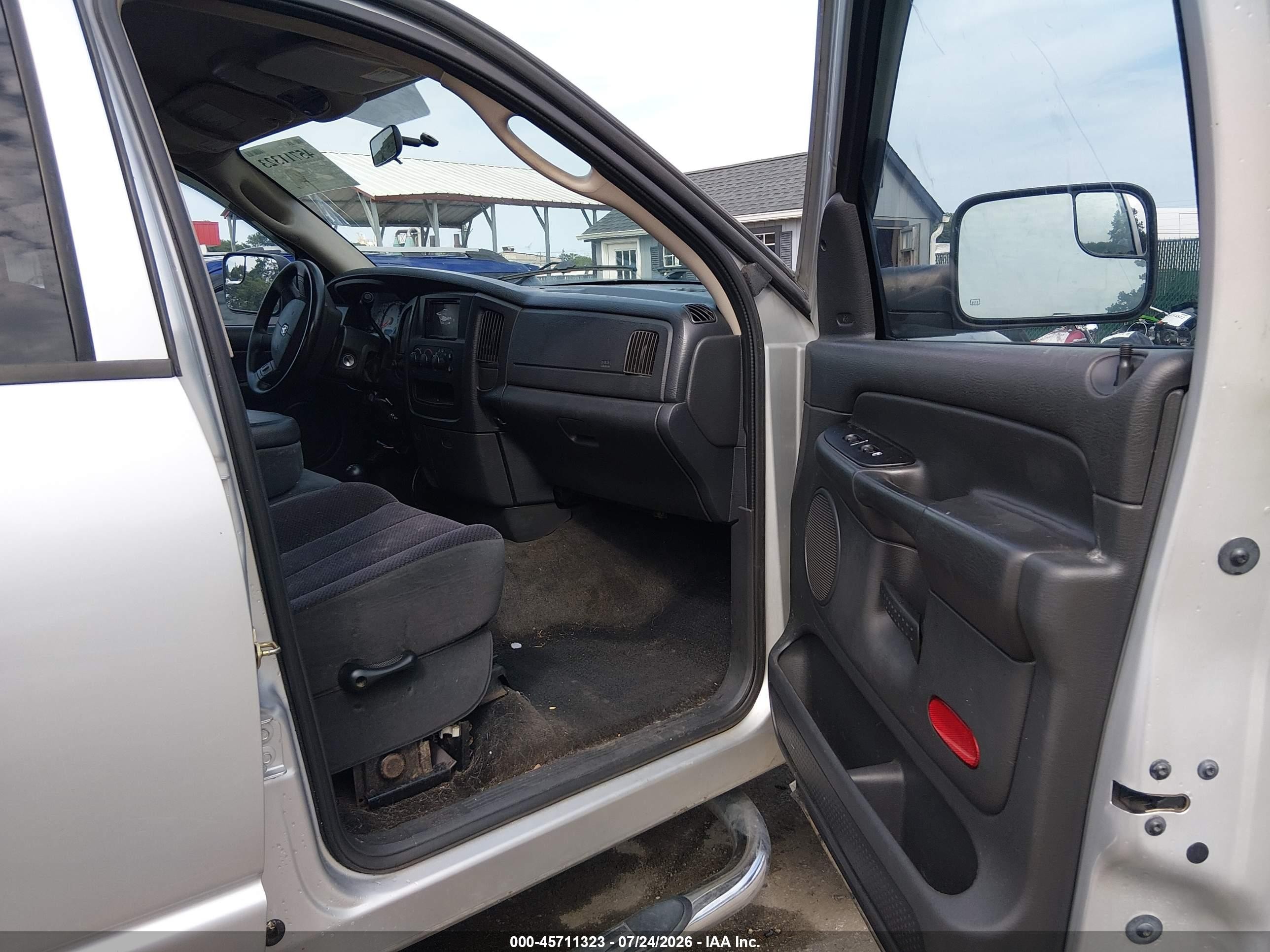 2005 Dodge Ram 2500 St/slt White vin: 3D7KS28C85G719857